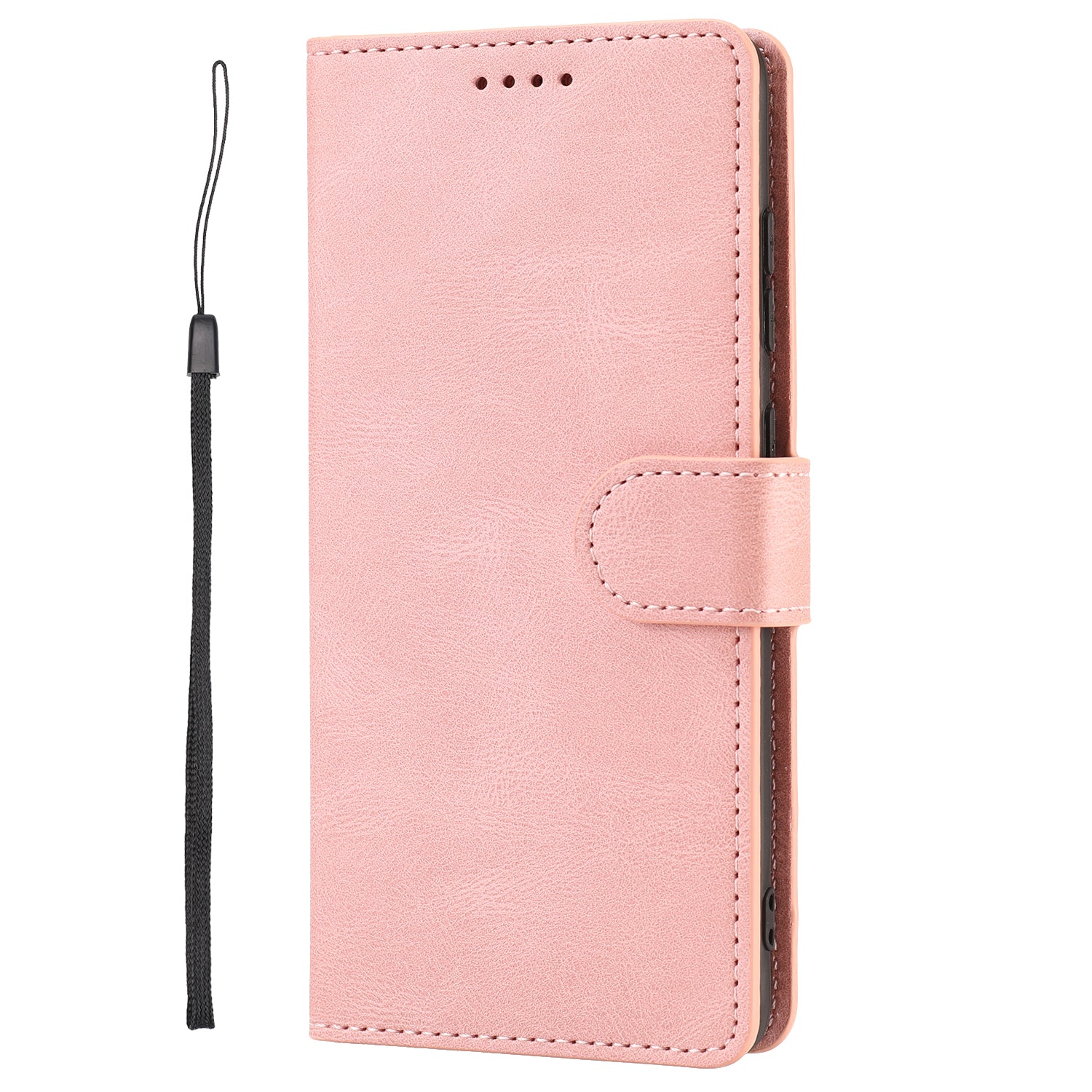 TPU + PU Leather Phone Protective Shell with Wallet and Stand for Samsung Galaxy S20 4G/S20 5G - Pink