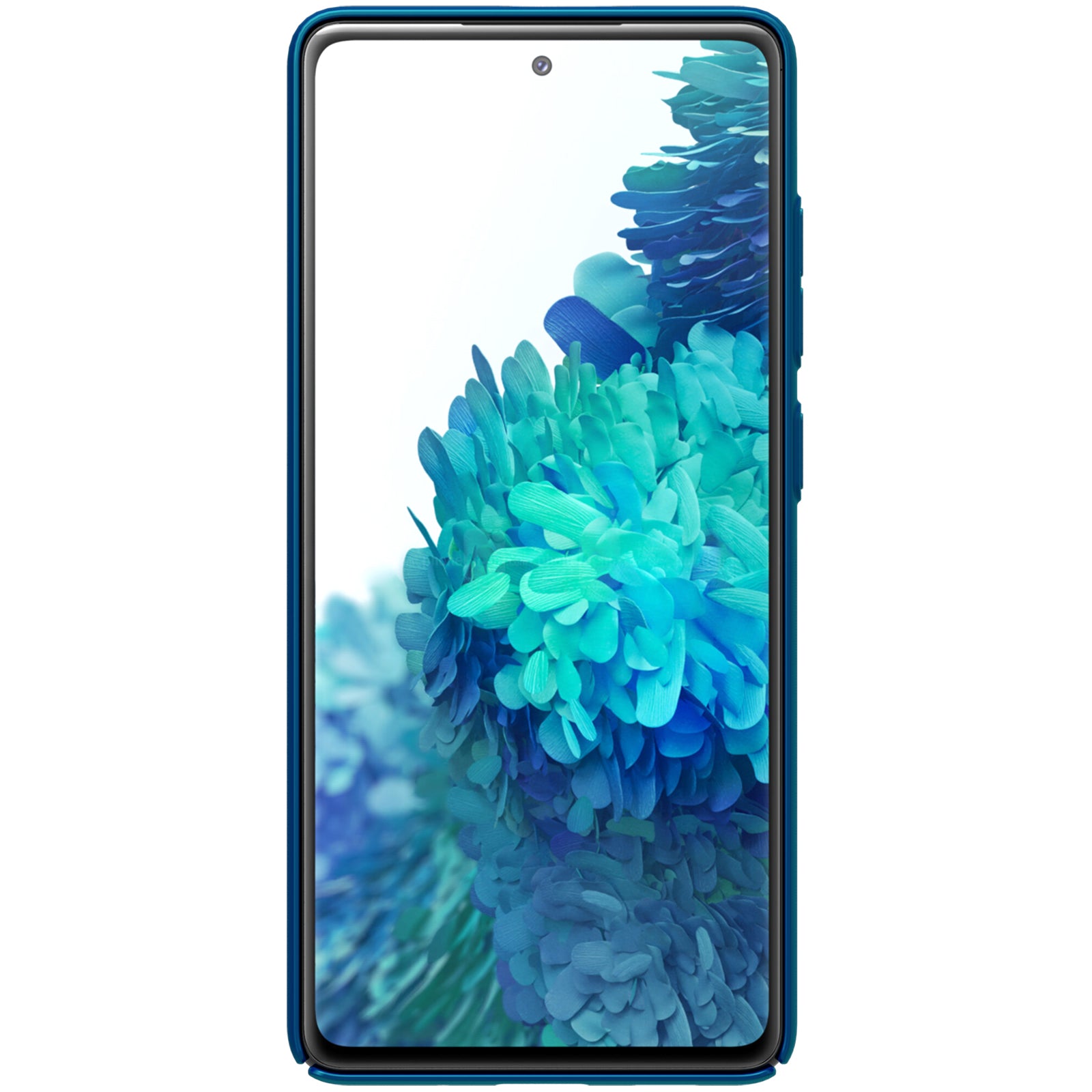 NILLKIN for Samsung Galaxy S20 FE/S20 Fan Edition/S20 FE 5G/S20 Fan Edition 5G/S20 Lite/S20 FE 2022 Frosted Shield Shockproof Matte PC Hard Phone Shell - Blue