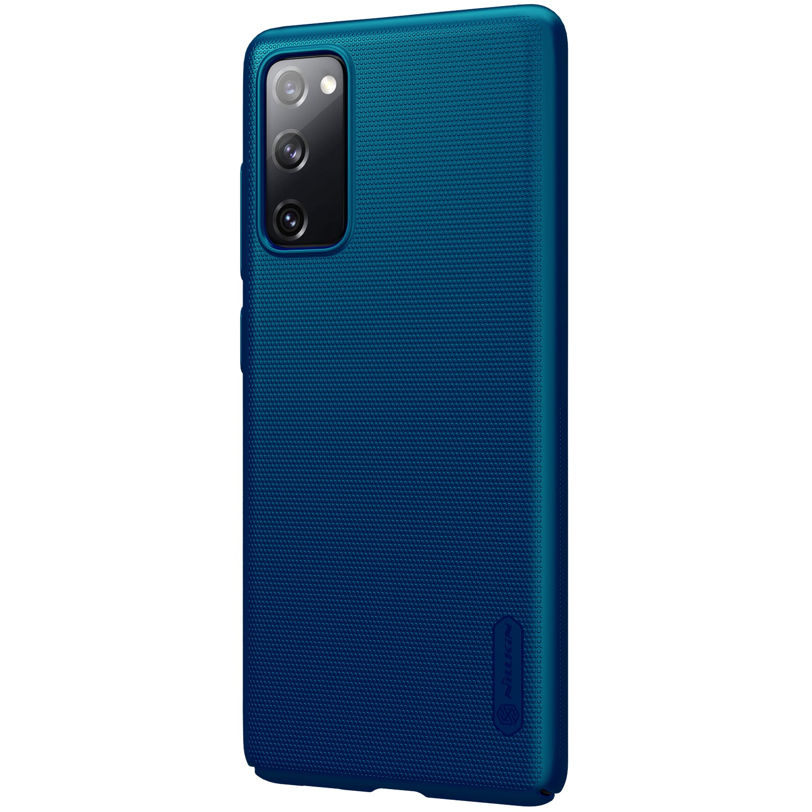 NILLKIN for Samsung Galaxy S20 FE/S20 Fan Edition/S20 FE 5G/S20 Fan Edition 5G/S20 Lite/S20 FE 2022 Frosted Shield Shockproof Matte PC Hard Phone Shell - Blue