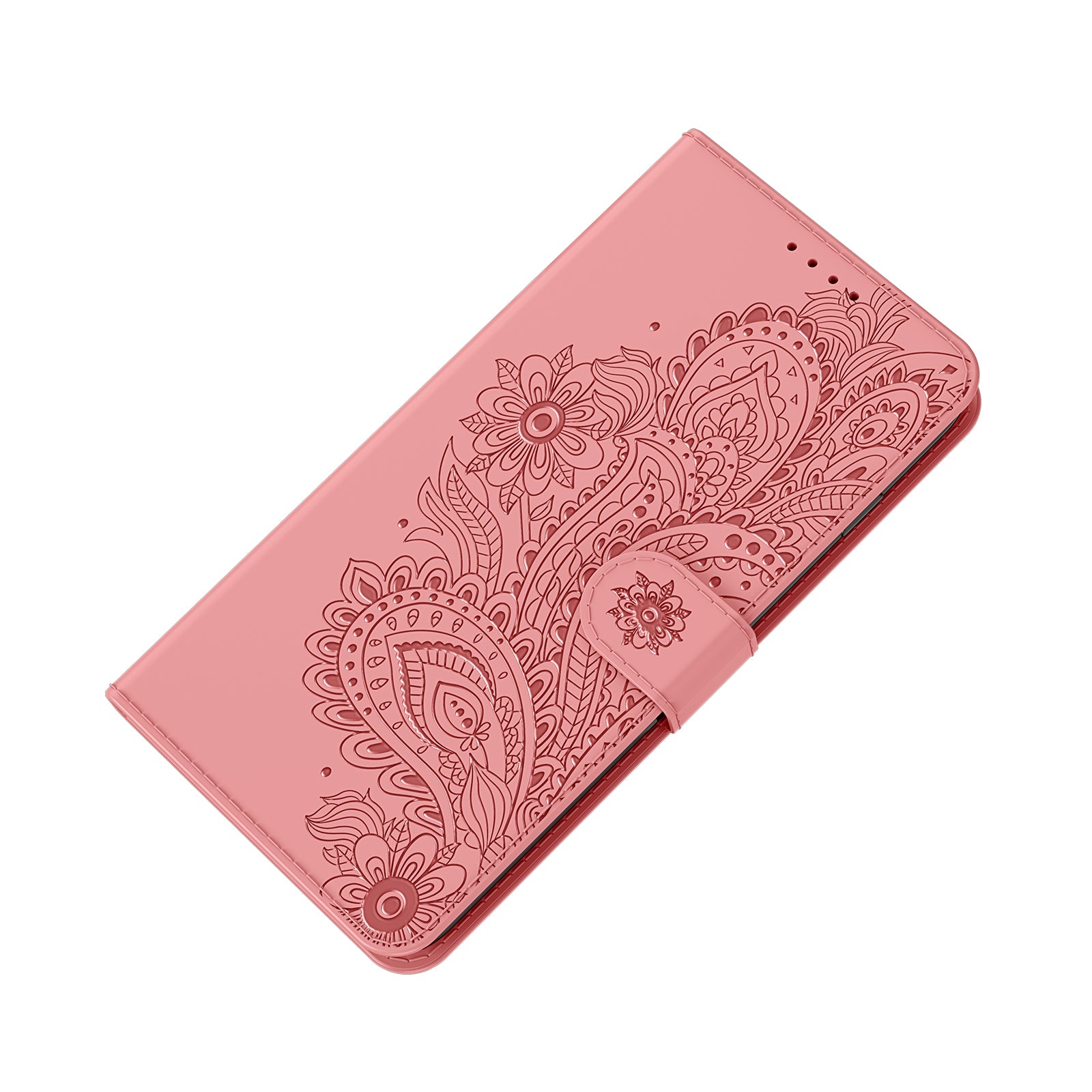 Phoenix Imprinting Leather Wallet Stand Phone Protective Shell for Samsung Galaxy S20 FE/S20 FE 5G/S20 Lite/S20 FE 2022 - Pink