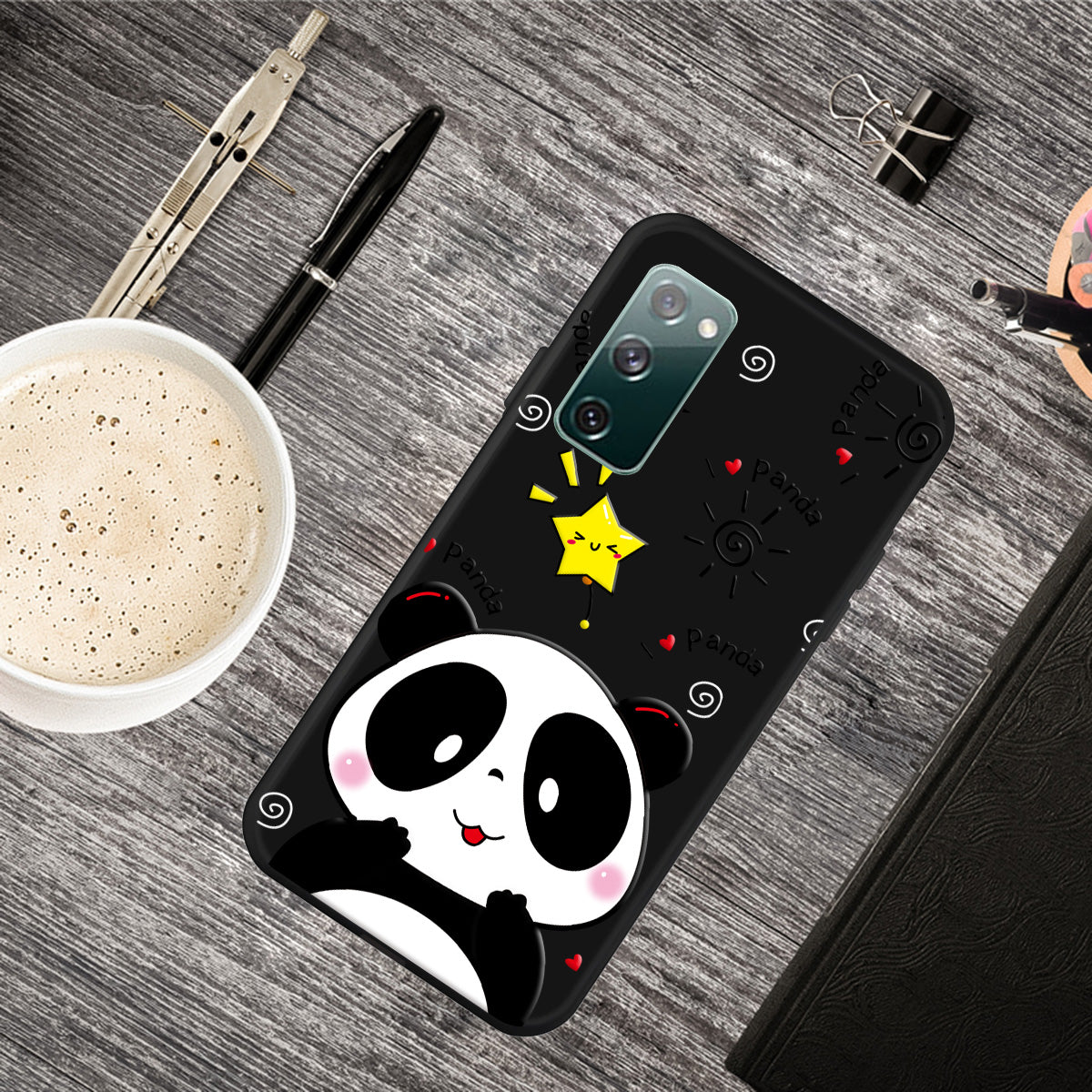 Pattern Printing TPU Shell Case Cover for Samsung Galaxy S20 FE/S20 FE 5G/S20 Lite/S20 FE 2022 - Panda