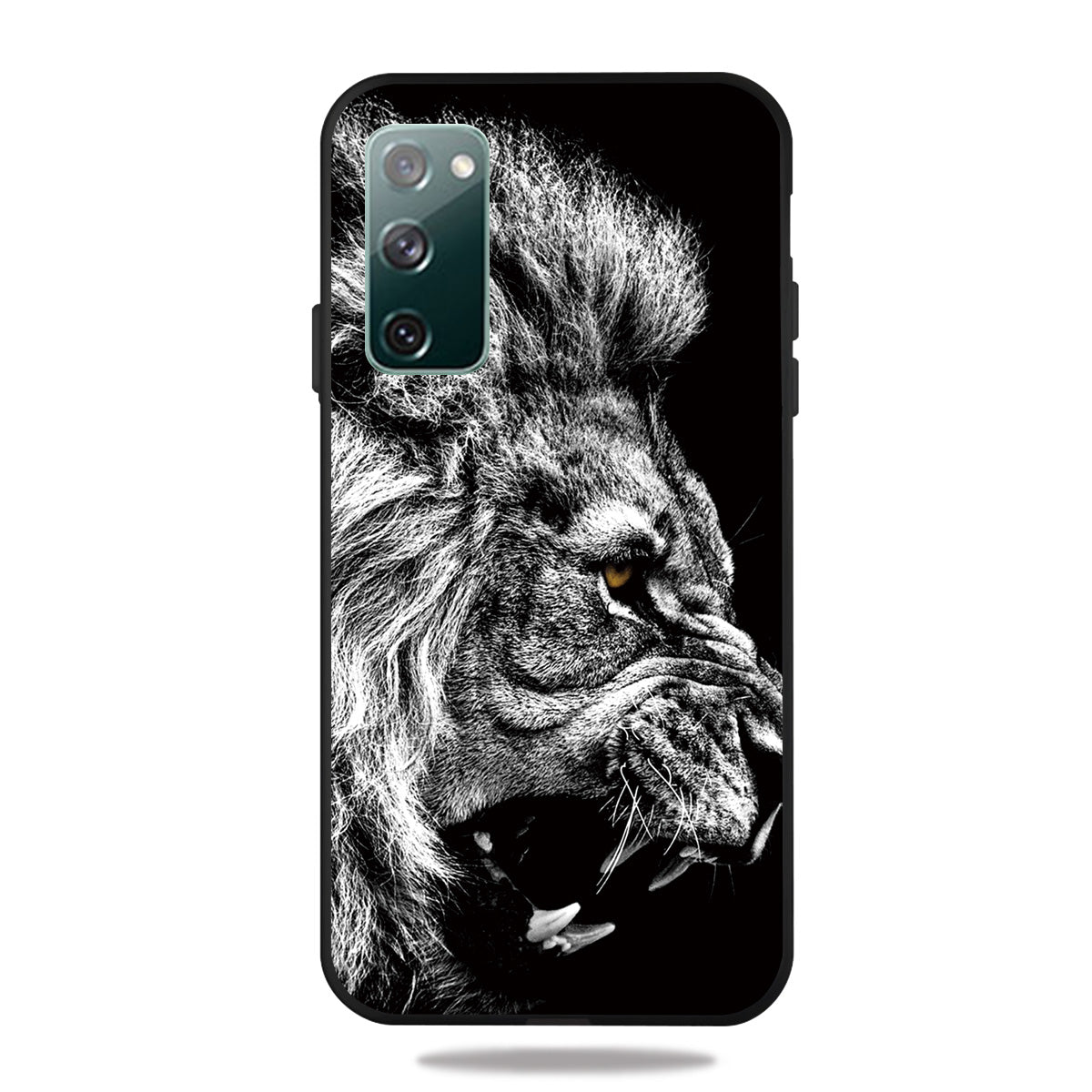 Pattern Printing TPU Shell Case Cover for Samsung Galaxy S20 FE/S20 FE 5G/S20 Lite/S20 FE 2022 - Lion