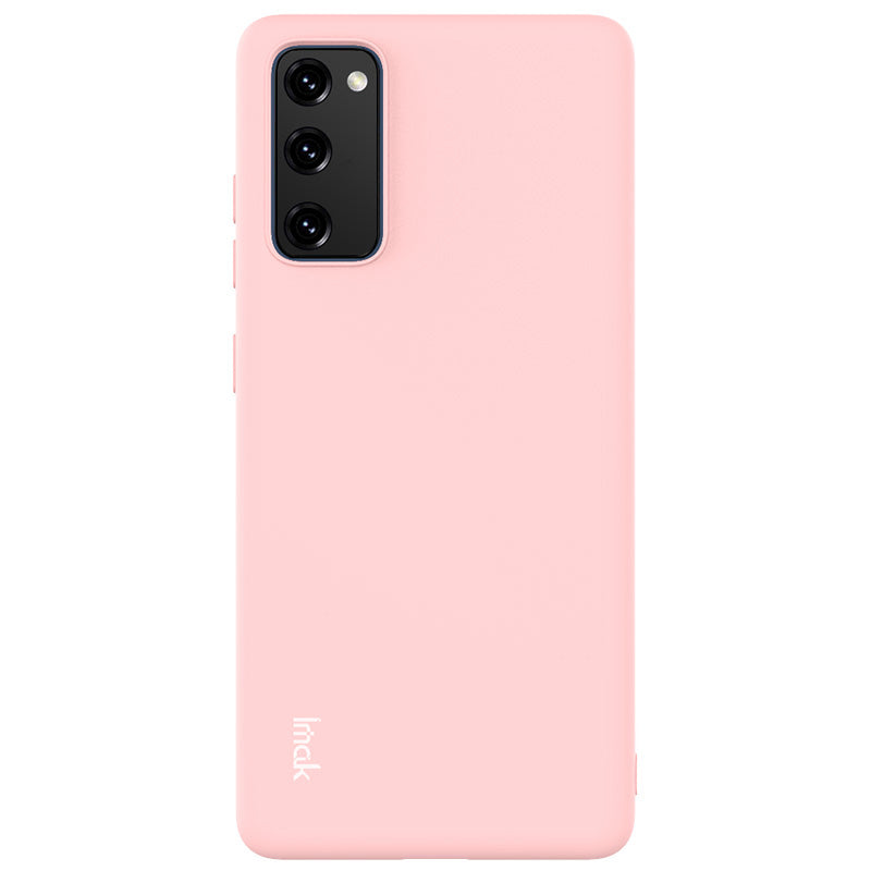 IMAK UC-2 Series Colorful Soft TPU Phone Cover for Samsung Galaxy S20 FE/S20 FE 5G/S20 Lite/S20 FE 2022 - Pink