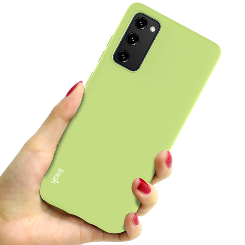 IMAK UC-2 Series Colorful Soft TPU Phone Cover for Samsung Galaxy S20 FE/S20 FE 5G/S20 Lite/S20 FE 2022 - Green