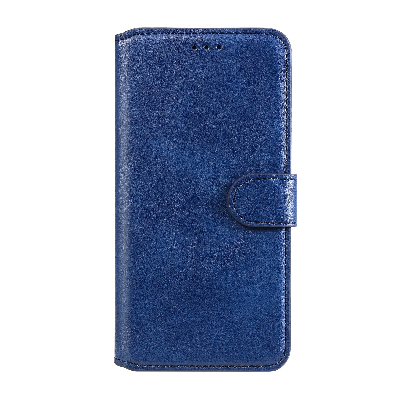 Wallet + Stand Classic Style Flip Leather Phone Case for Samsung Galaxy S20 FE 4G/5G/2022/S20 Lite - Blue