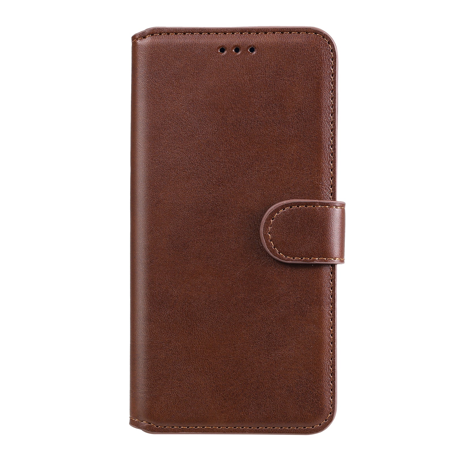 Wallet + Stand Classic Style Flip Leather Phone Case for Samsung Galaxy S20 FE 4G/5G/2022/S20 Lite - Brown