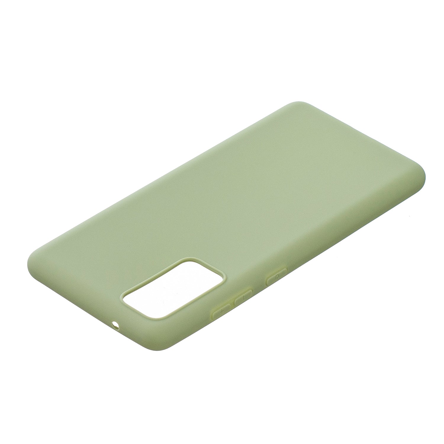 Pure Colour Matte Soft TPU Cover Phone Case for Samsung Galaxy S20 FE 4G/5G/2022/S20 Lite - Green