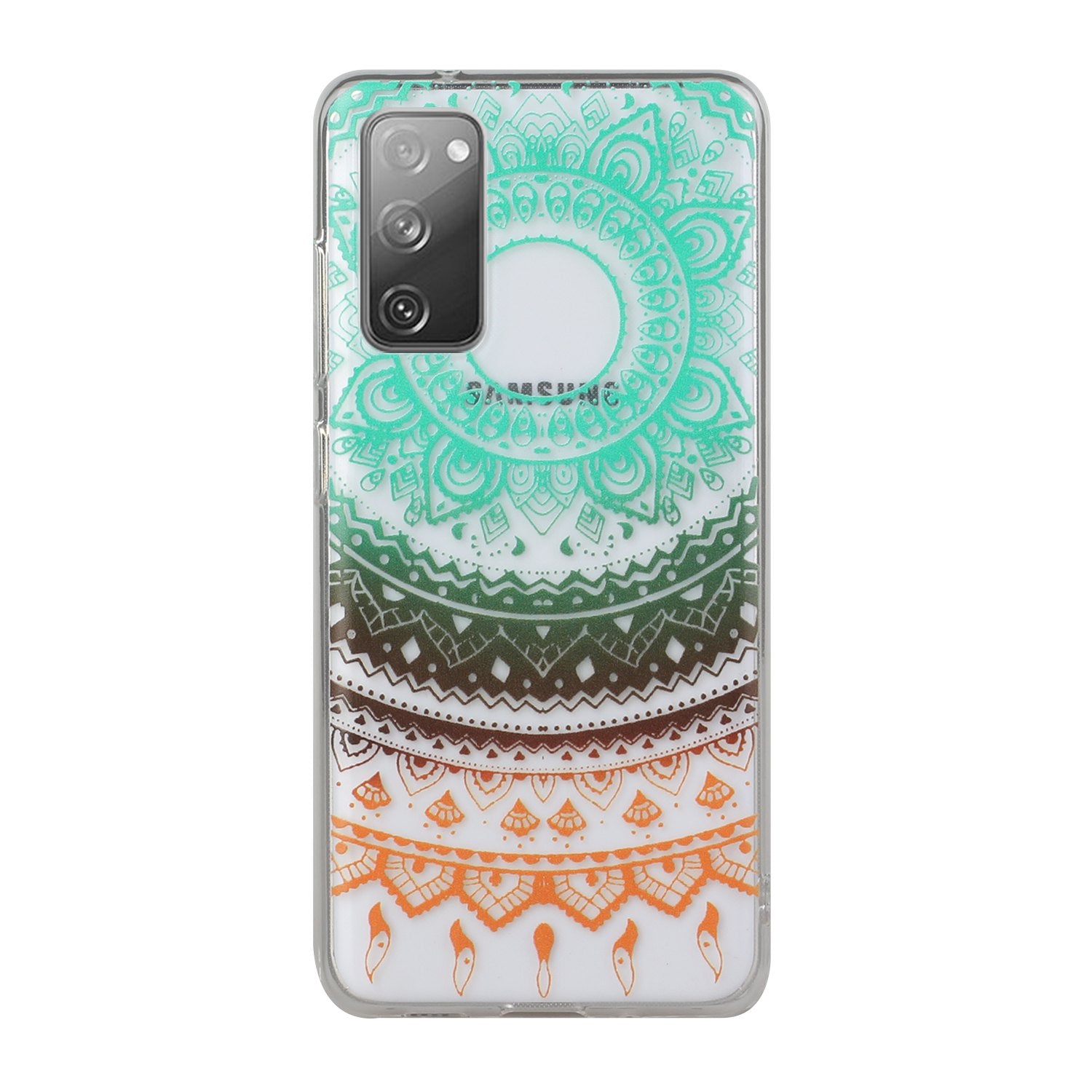 Patterned TPU Case for Samsung Galaxy S20 FE 4G/5G/2022/S20 Lite Cover - Colorful Flower