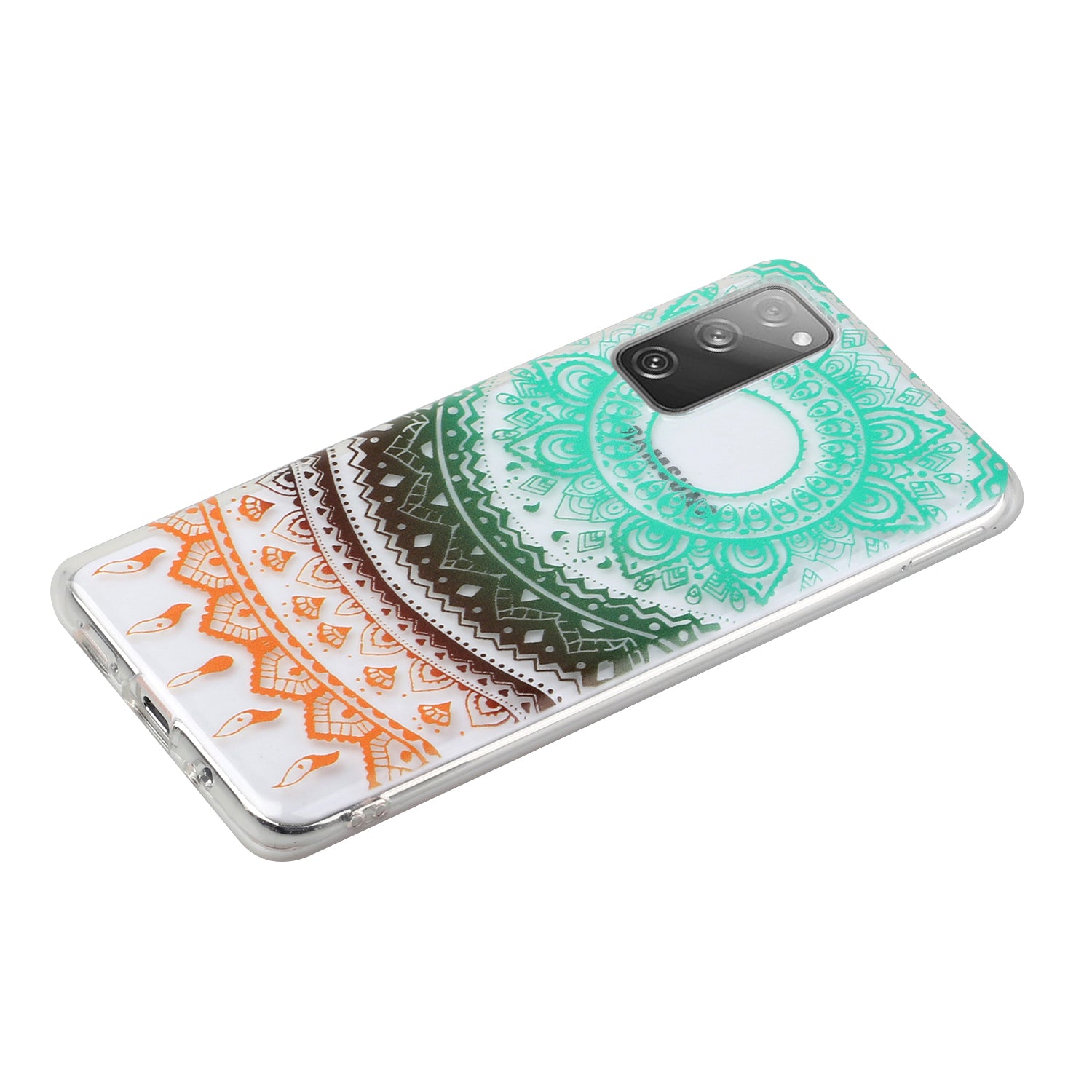 Patterned TPU Case for Samsung Galaxy S20 FE 4G/5G/2022/S20 Lite Cover - Colorful Flower