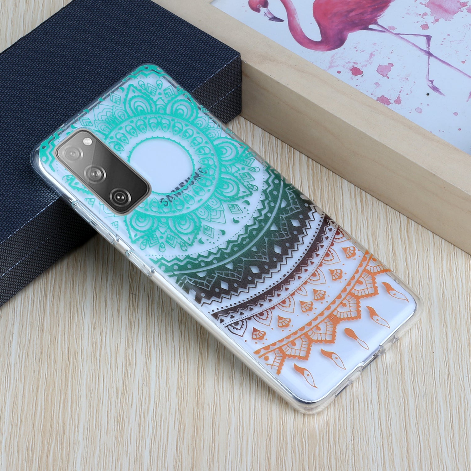 Patterned TPU Case for Samsung Galaxy S20 FE 4G/5G/2022/S20 Lite Cover - Colorful Flower