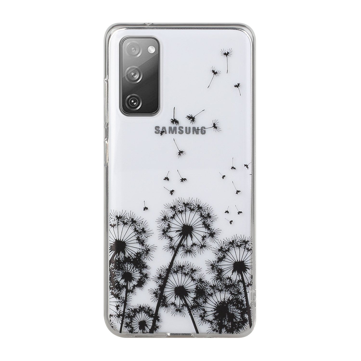 Patterned TPU Case for Samsung Galaxy S20 FE 4G/5G/2022/S20 Lite Cover - Dandelion