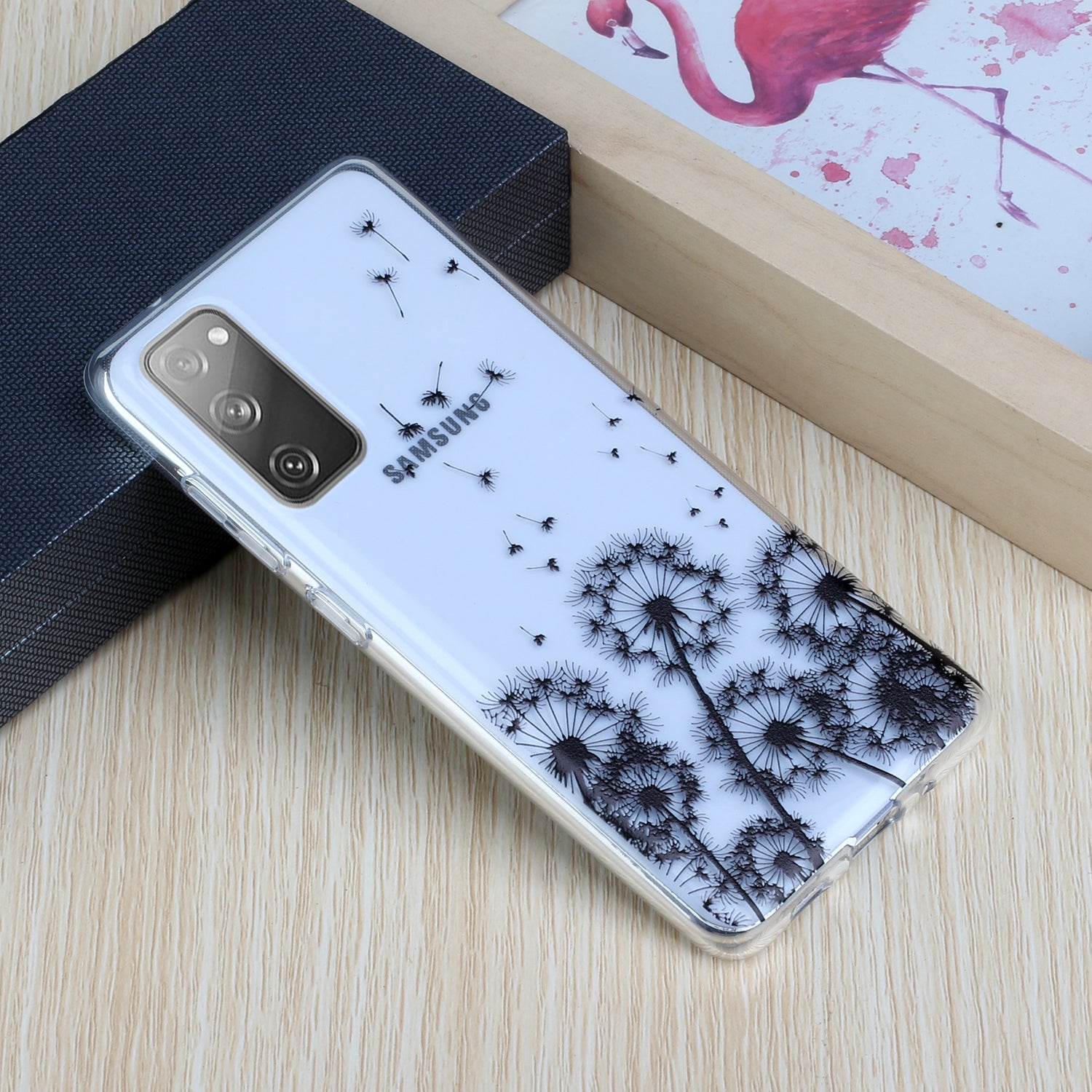 Patterned TPU Case for Samsung Galaxy S20 FE 4G/5G/2022/S20 Lite Cover - Dandelion