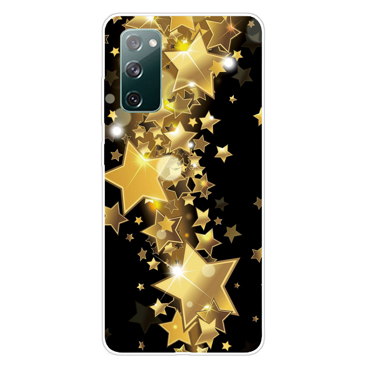 High Transmittance Patterned Shell for Samsung Galaxy S20 FE 4G/5G/2022/S20 Lite TPU Case - Star