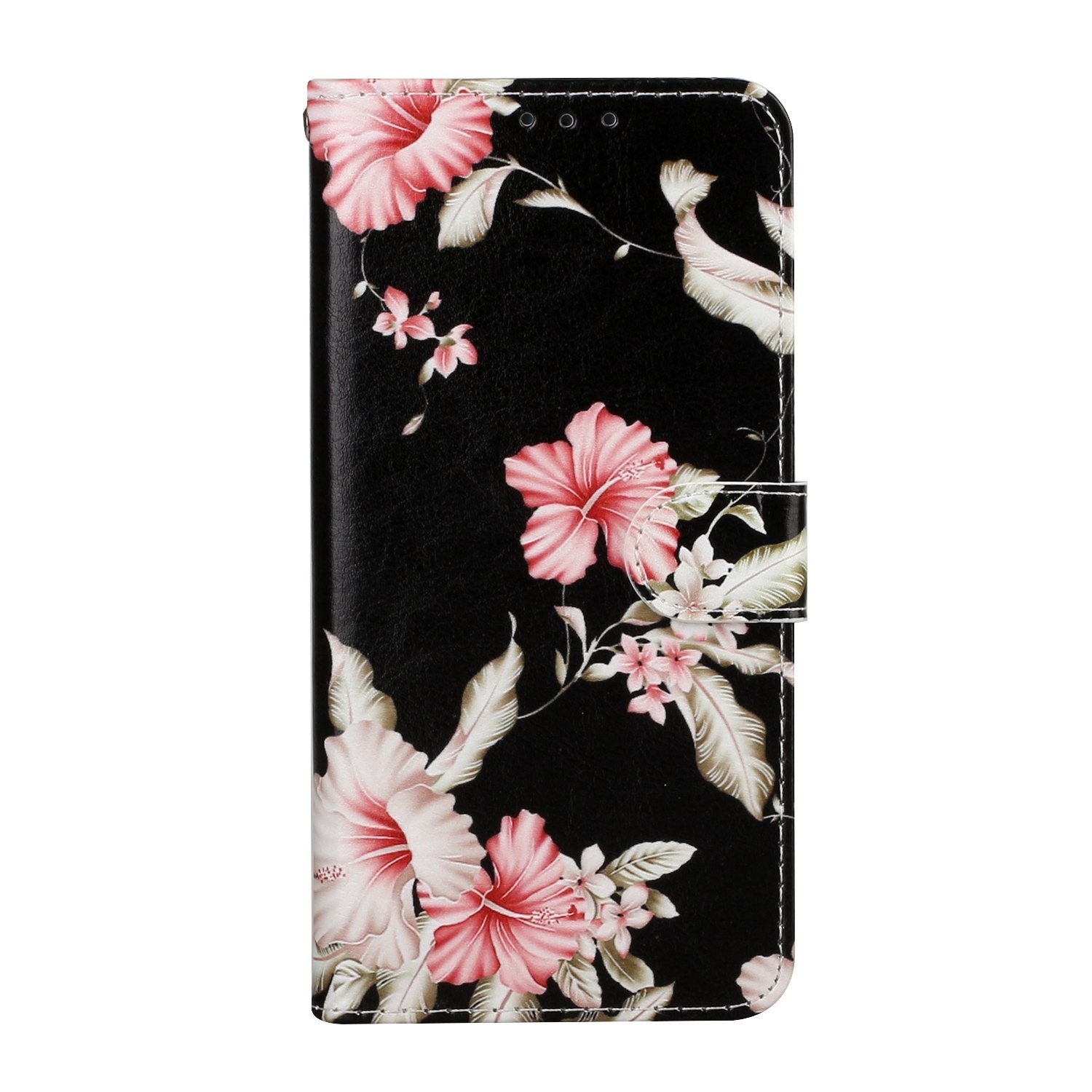 For Samsung Galaxy S20 FE 4G/5G/S20 Lite/S20 FE 2022 Pattern Printing Wallet Leather Protector Cover - Pink Flower