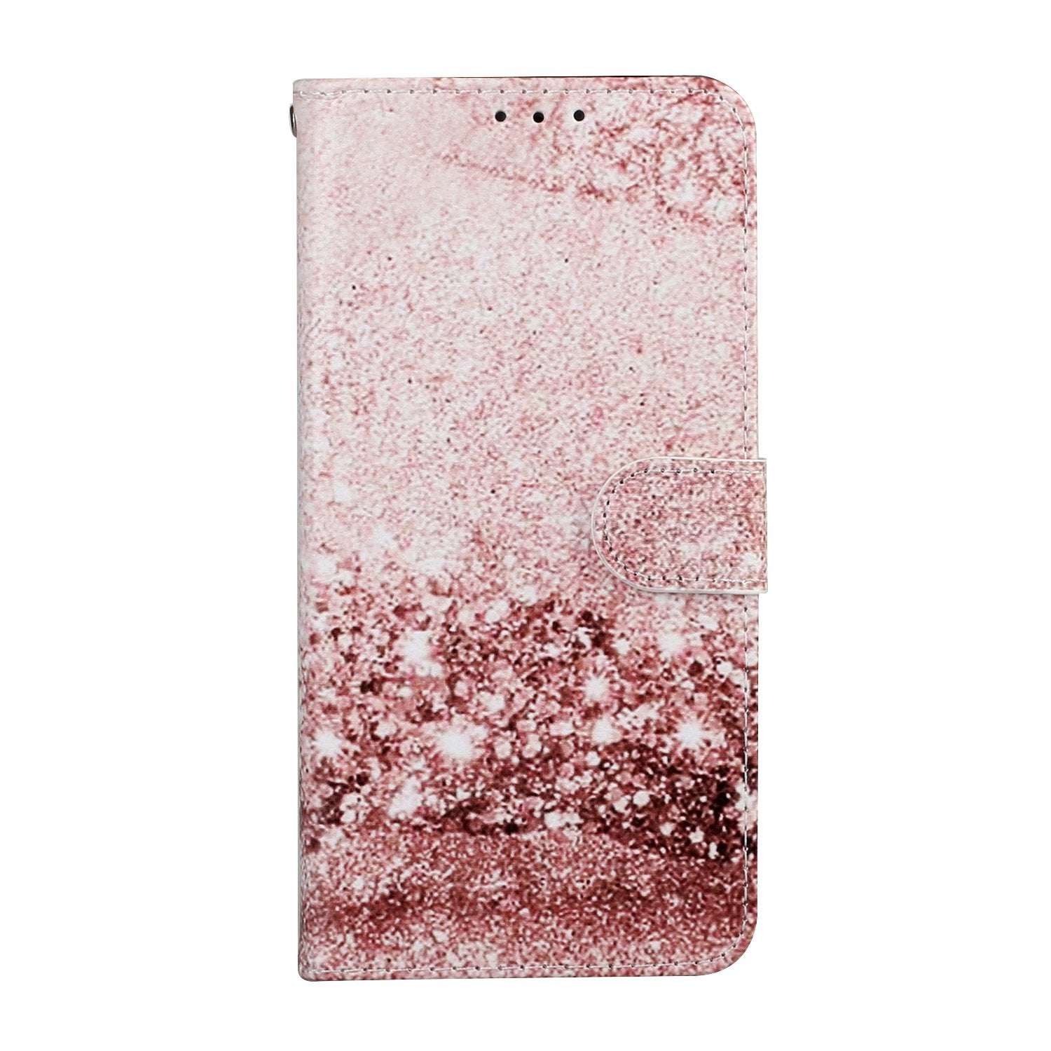 For Samsung Galaxy S20 FE 4G/5G/S20 Lite/S20 FE 2022 Pattern Printing Wallet Leather Protector Cover - Glitter Powder