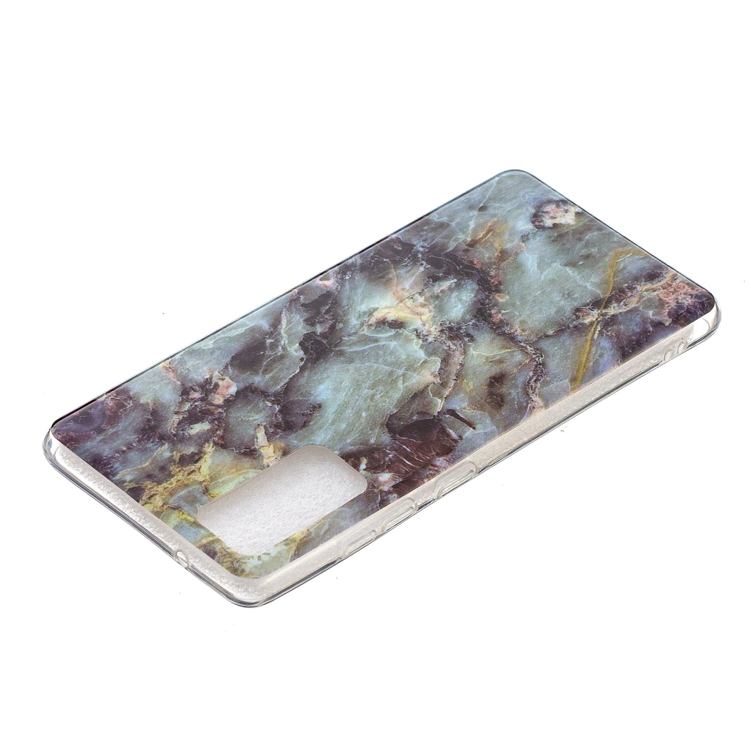 For Samsung Galaxy S20 FE 4G/5G/S20 Lite/S20 FE 2022 Marble Pattern Anti-drop IMD TPU Cover - Style A