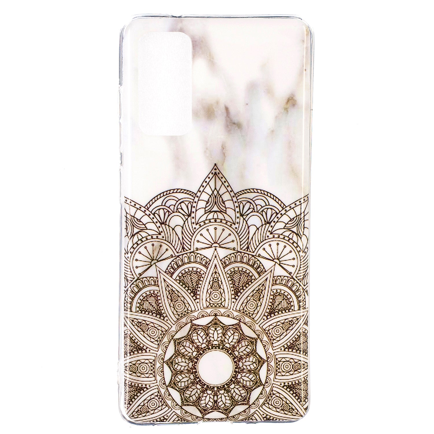 For Samsung Galaxy S20 FE 4G/5G/S20 Lite/S20 FE 2022 Marble Pattern Anti-drop IMD TPU Cover - Style B