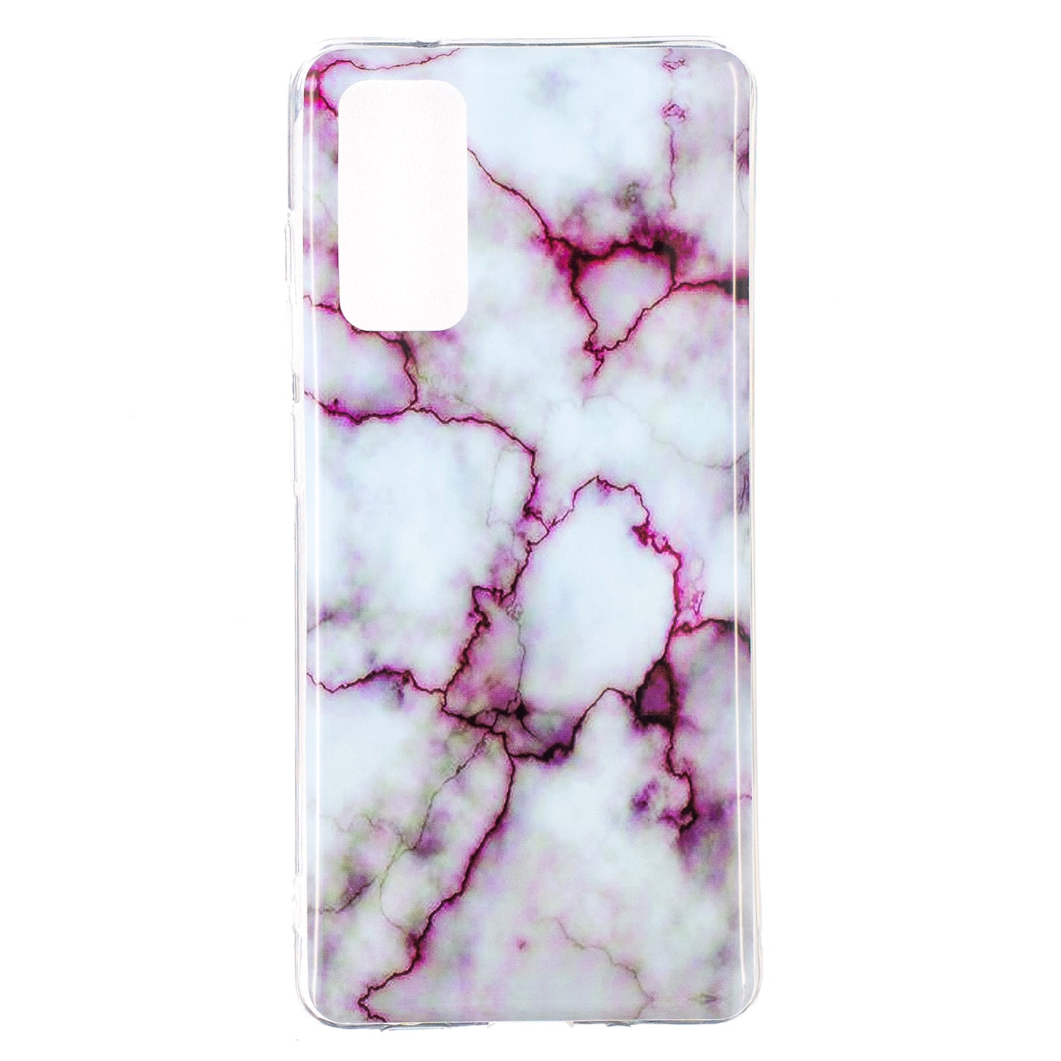 For Samsung Galaxy S20 FE 4G/5G/S20 Lite/S20 FE 2022 Marble Pattern Anti-drop IMD TPU Cover - Style C