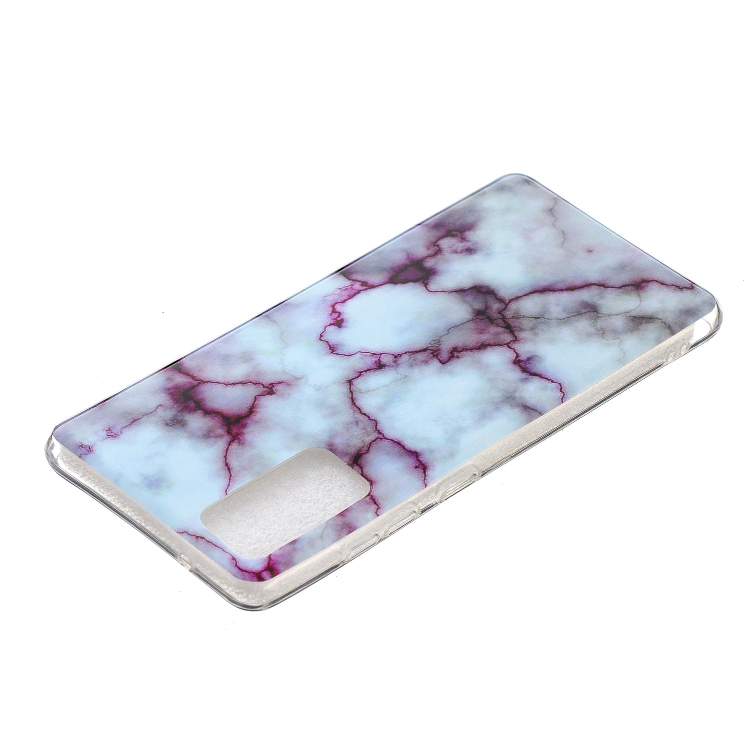 For Samsung Galaxy S20 FE 4G/5G/S20 Lite/S20 FE 2022 Marble Pattern Anti-drop IMD TPU Cover - Style C