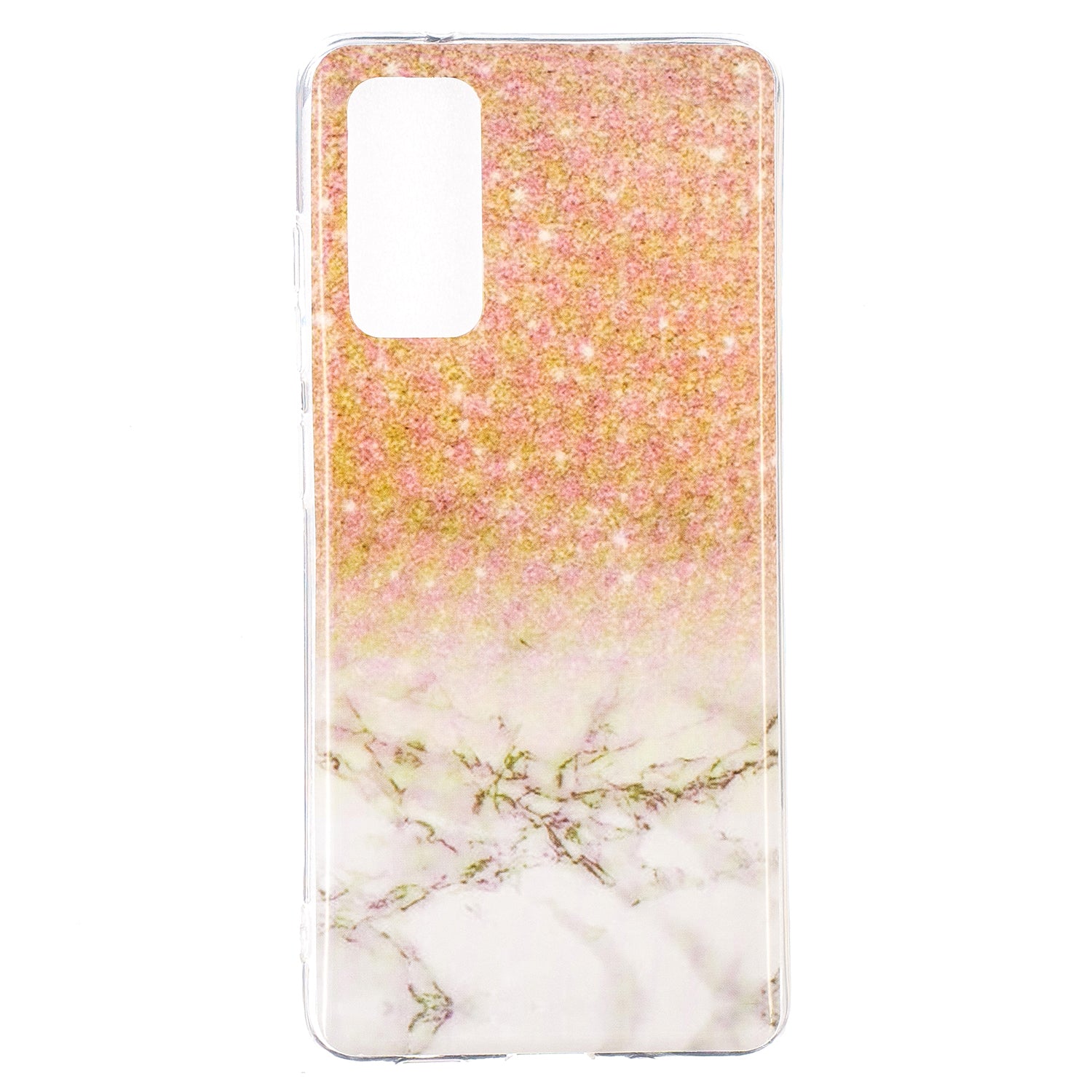 For Samsung Galaxy S20 FE 4G/5G/S20 Lite/S20 FE 2022 Marble Pattern Anti-drop IMD TPU Cover - Style D