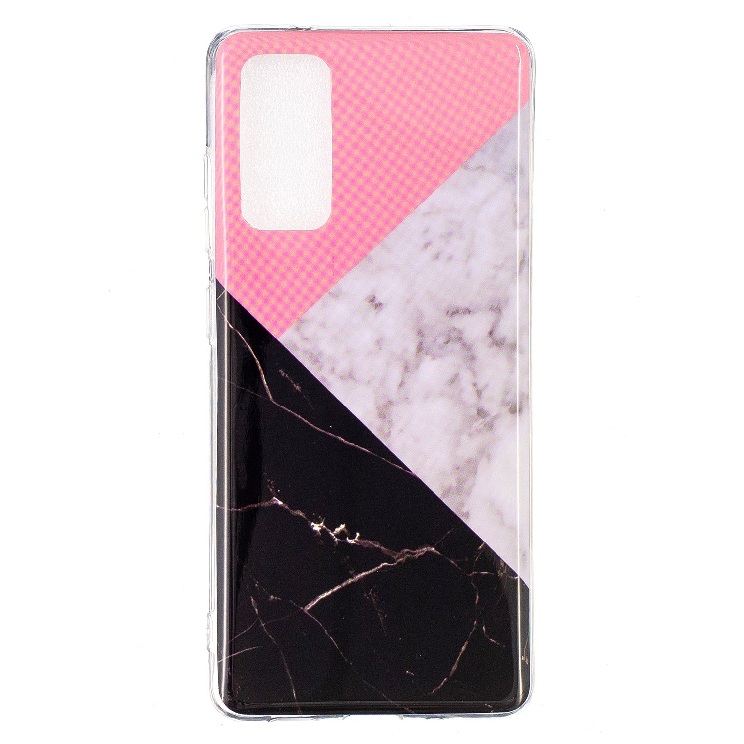 For Samsung Galaxy S20 FE 4G/5G/S20 Lite/S20 FE 2022 Marble Pattern Anti-drop IMD TPU Cover - Style H