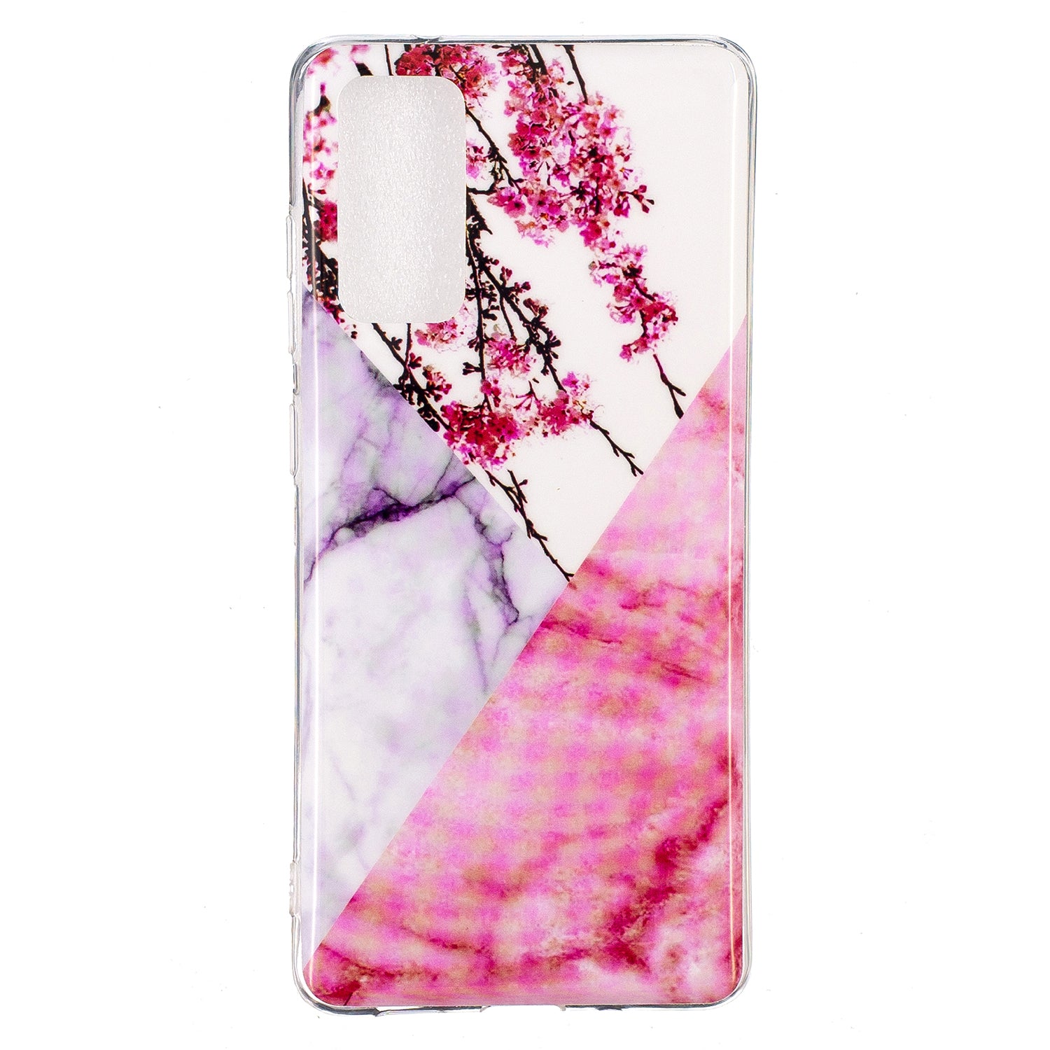 For Samsung Galaxy S20 FE 4G/5G/S20 Lite/S20 FE 2022 Marble Pattern Anti-drop IMD TPU Cover - Style K