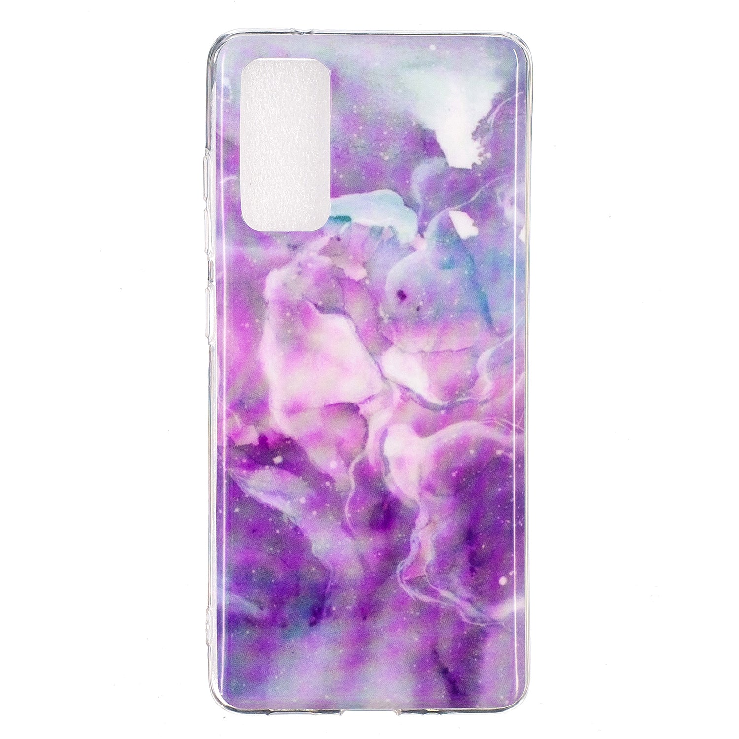 For Samsung Galaxy S20 FE 4G/5G/S20 Lite/S20 FE 2022 Marble Pattern Anti-drop IMD TPU Cover - Style P