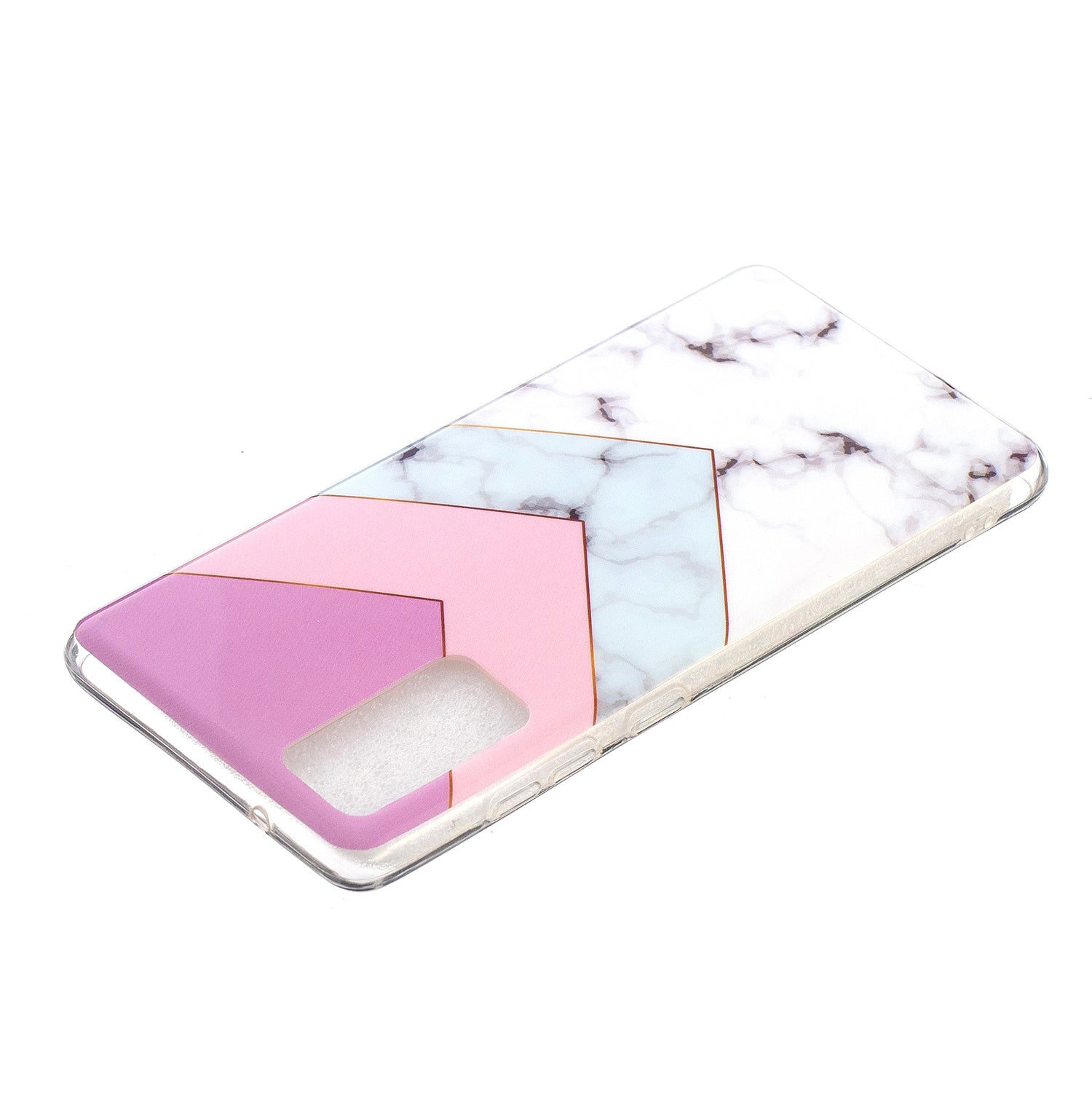 For Samsung Galaxy S20 FE 4G/5G/S20 Lite/S20 FE 2022 Marble Pattern Anti-drop IMD TPU Cover - Style Q