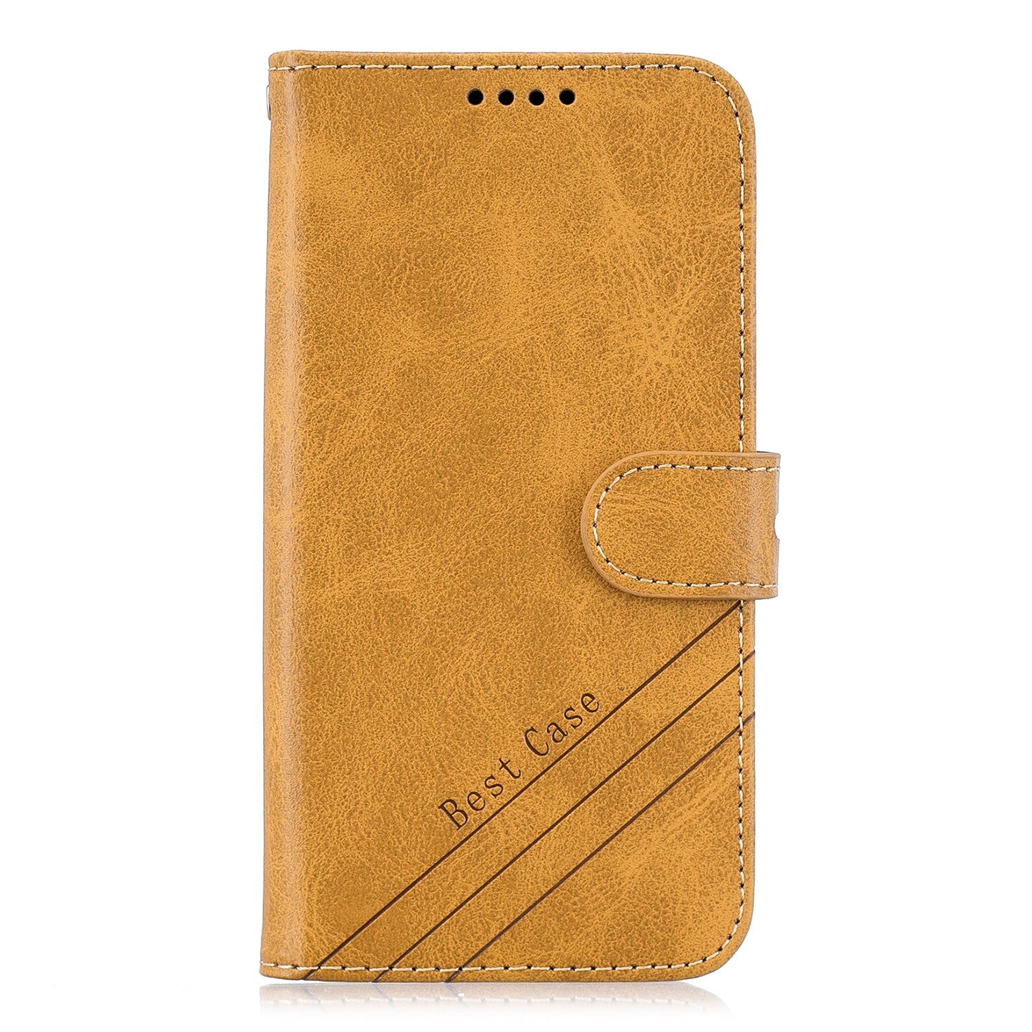 For Samsung Galaxy S20 FE 4G/5G/S20 Lite/S20 FE 2022 Classic Wallet Leather Stand Phone Protective Cover - Brown