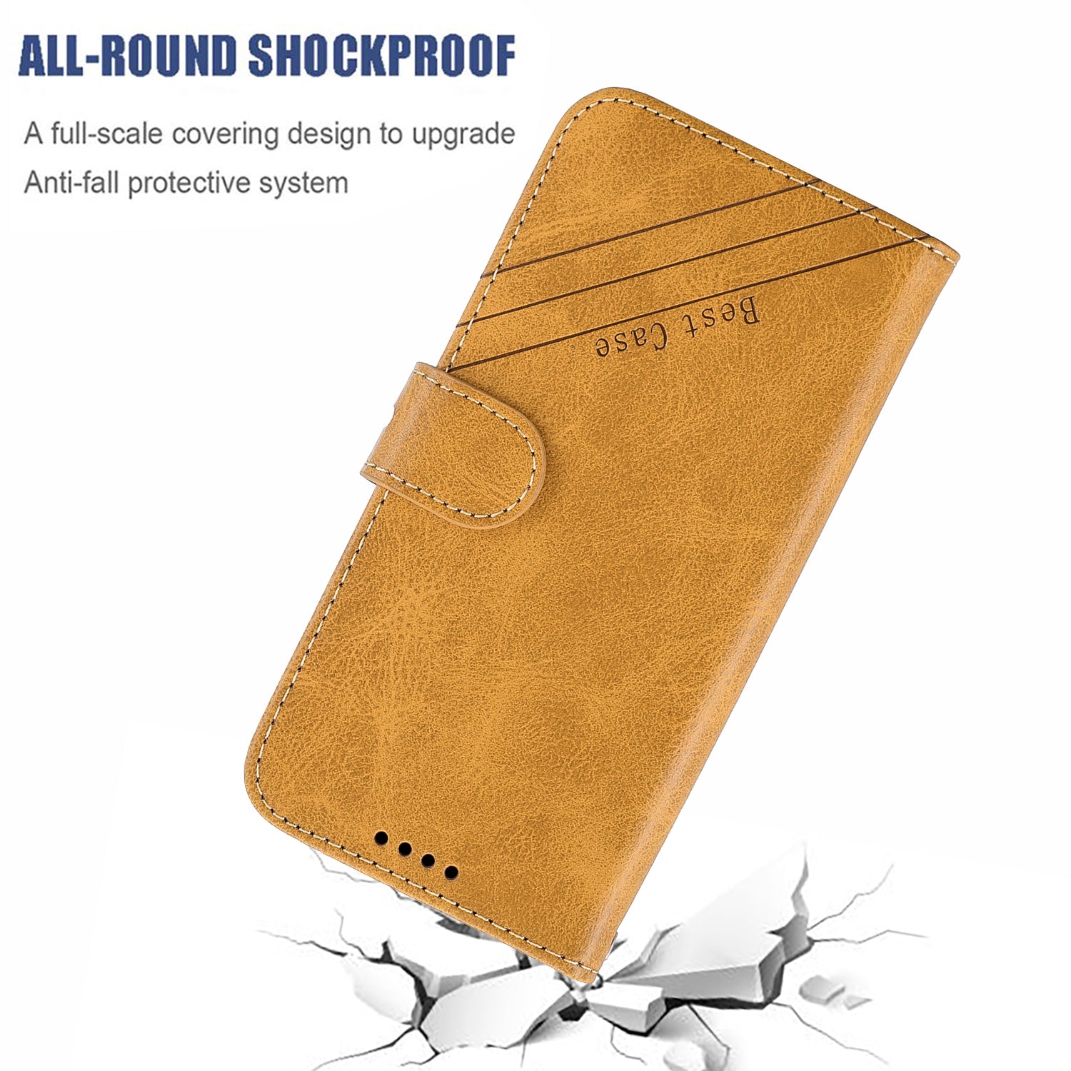 For Samsung Galaxy S20 FE 4G/5G/S20 Lite/S20 FE 2022 Classic Wallet Leather Stand Phone Protective Cover - Brown