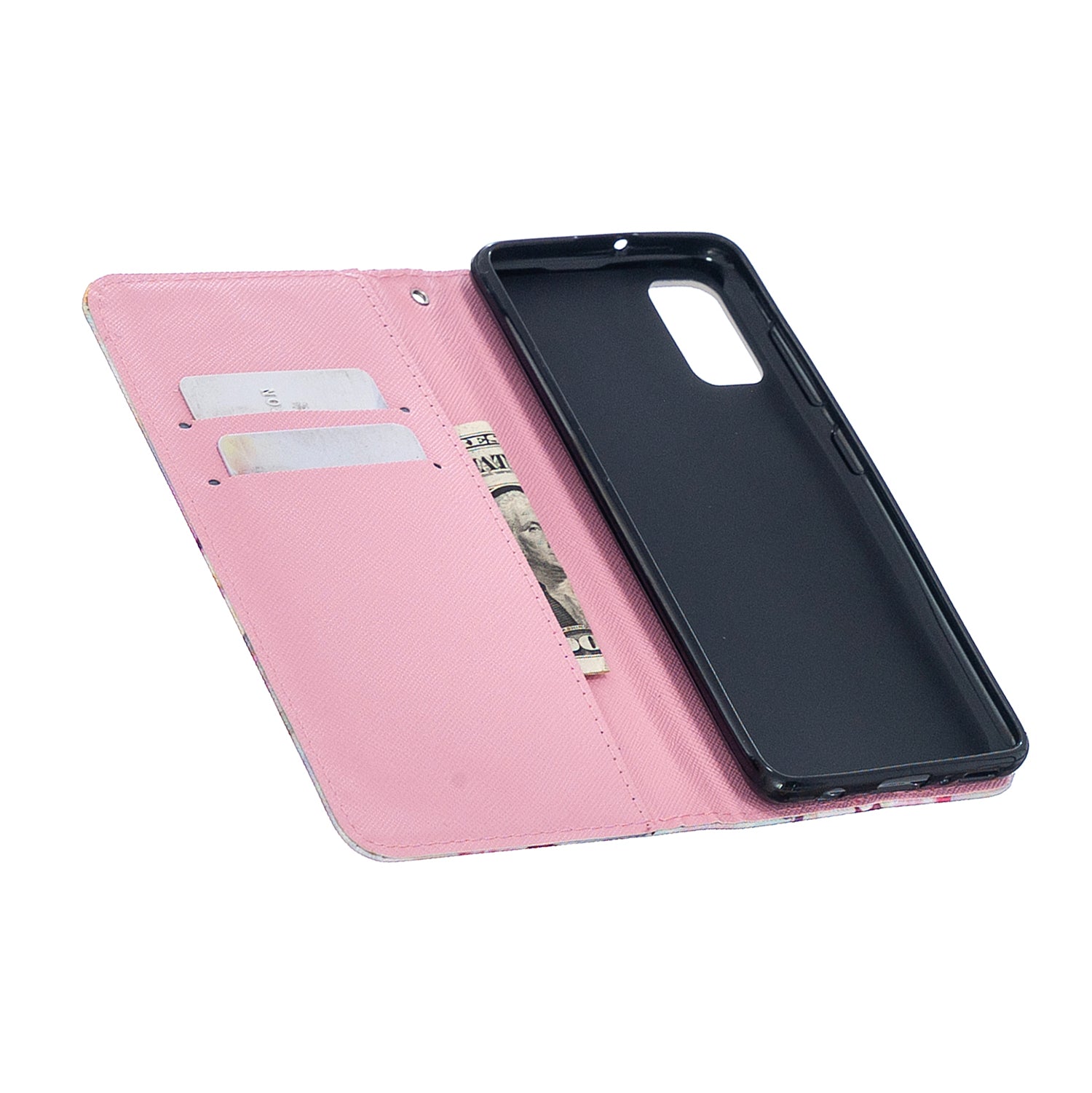 For Samsung Galaxy S20 FE 4G/5G/S20 Lite/S20 FE 2022 Pattern Printing PU Leather Wallet Stand Phone Cover - Cat