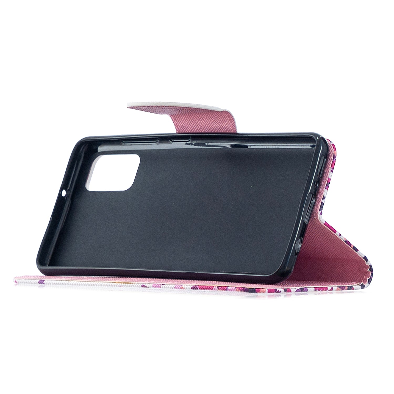 For Samsung Galaxy S20 FE 4G/5G/S20 Lite/S20 FE 2022 Pattern Printing PU Leather Wallet Stand Phone Cover - Hearts