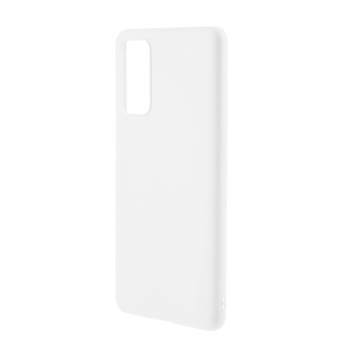 Solid Color Candy TPU Cover with Lanyard for Samsung Galaxy S20 FE/S20 Fan Edition/S20 FE 5G/S20 Fan Edition 5G - White