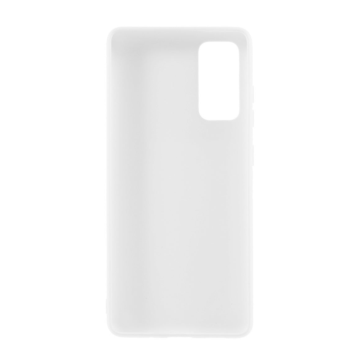 Solid Color Candy TPU Cover with Lanyard for Samsung Galaxy S20 FE/S20 Fan Edition/S20 FE 5G/S20 Fan Edition 5G - White