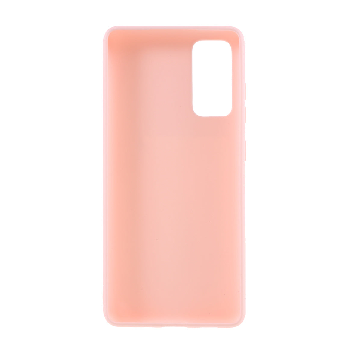 Solid Color Candy TPU Cover with Lanyard for Samsung Galaxy S20 FE/S20 Fan Edition/S20 FE 5G/S20 Fan Edition 5G - Pink