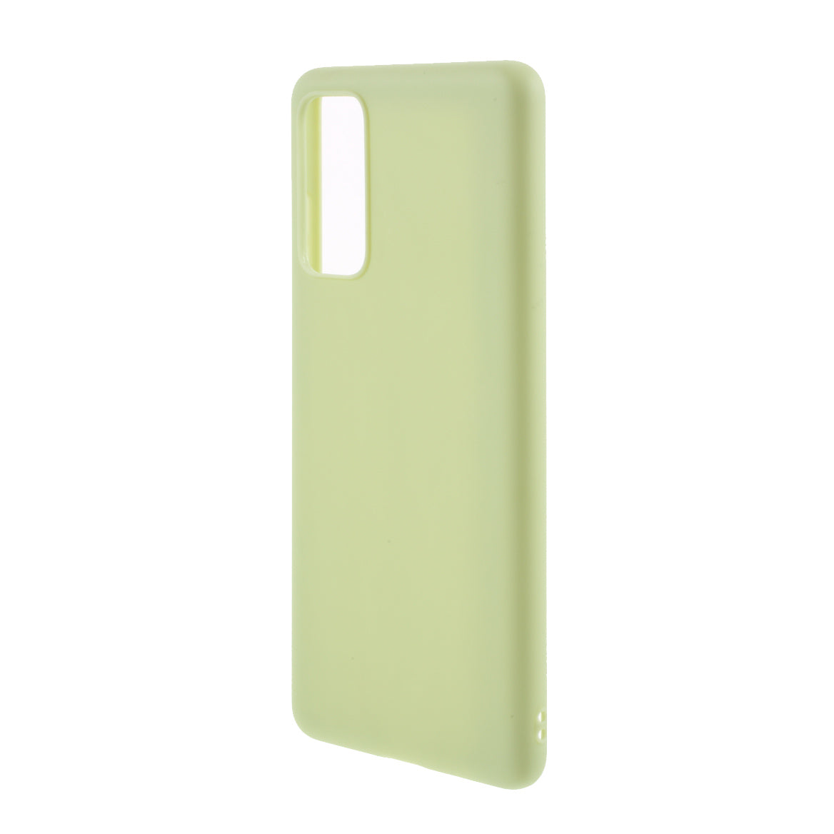 Solid Color Candy TPU Cover with Lanyard for Samsung Galaxy S20 FE/S20 Fan Edition/S20 FE 5G/S20 Fan Edition 5G - Green