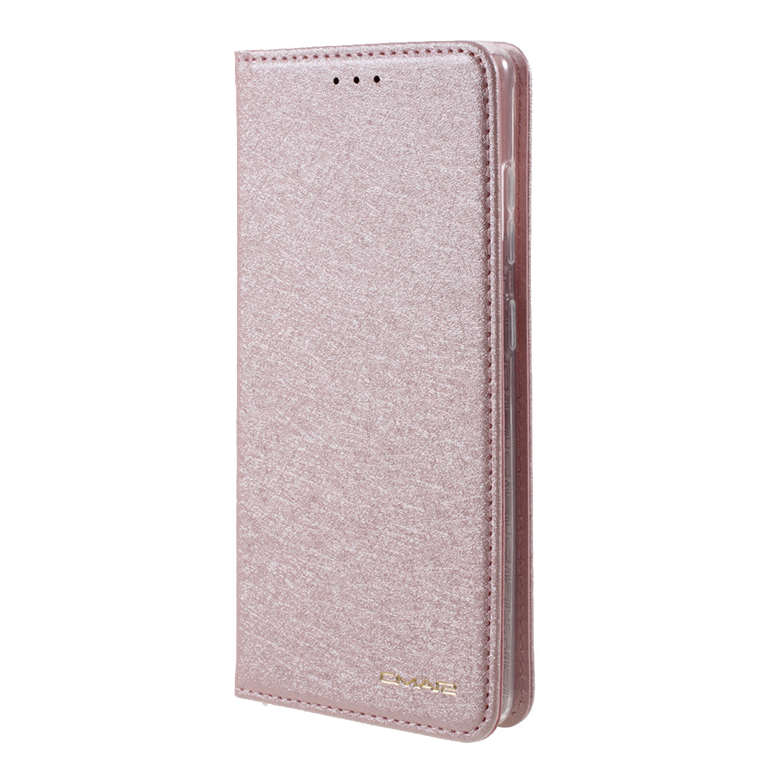 CMAI2 for Samsung Galaxy S20 FE 4G/5G/S20 Lite/S20 FE 2022 Auto-absorbed Folio PU Leather Cover with Card Slots - Rose Gold