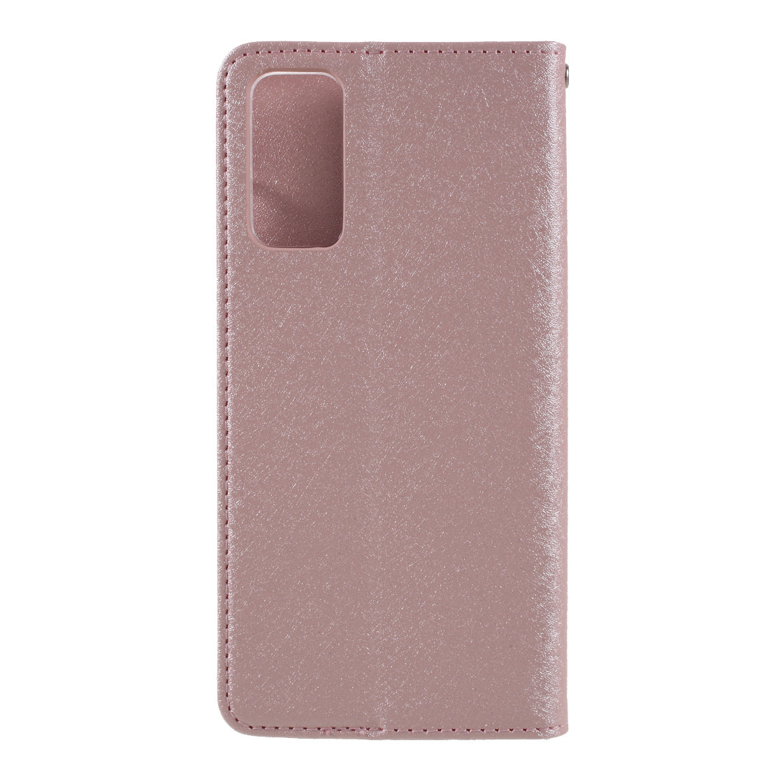 CMAI2 for Samsung Galaxy S20 FE 4G/5G/S20 Lite/S20 FE 2022 Auto-absorbed Folio PU Leather Cover with Card Slots - Rose Gold