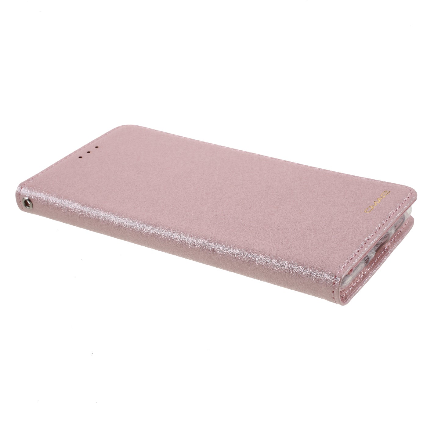 CMAI2 for Samsung Galaxy S20 FE 4G/5G/S20 Lite/S20 FE 2022 Auto-absorbed Folio PU Leather Cover with Card Slots - Rose Gold