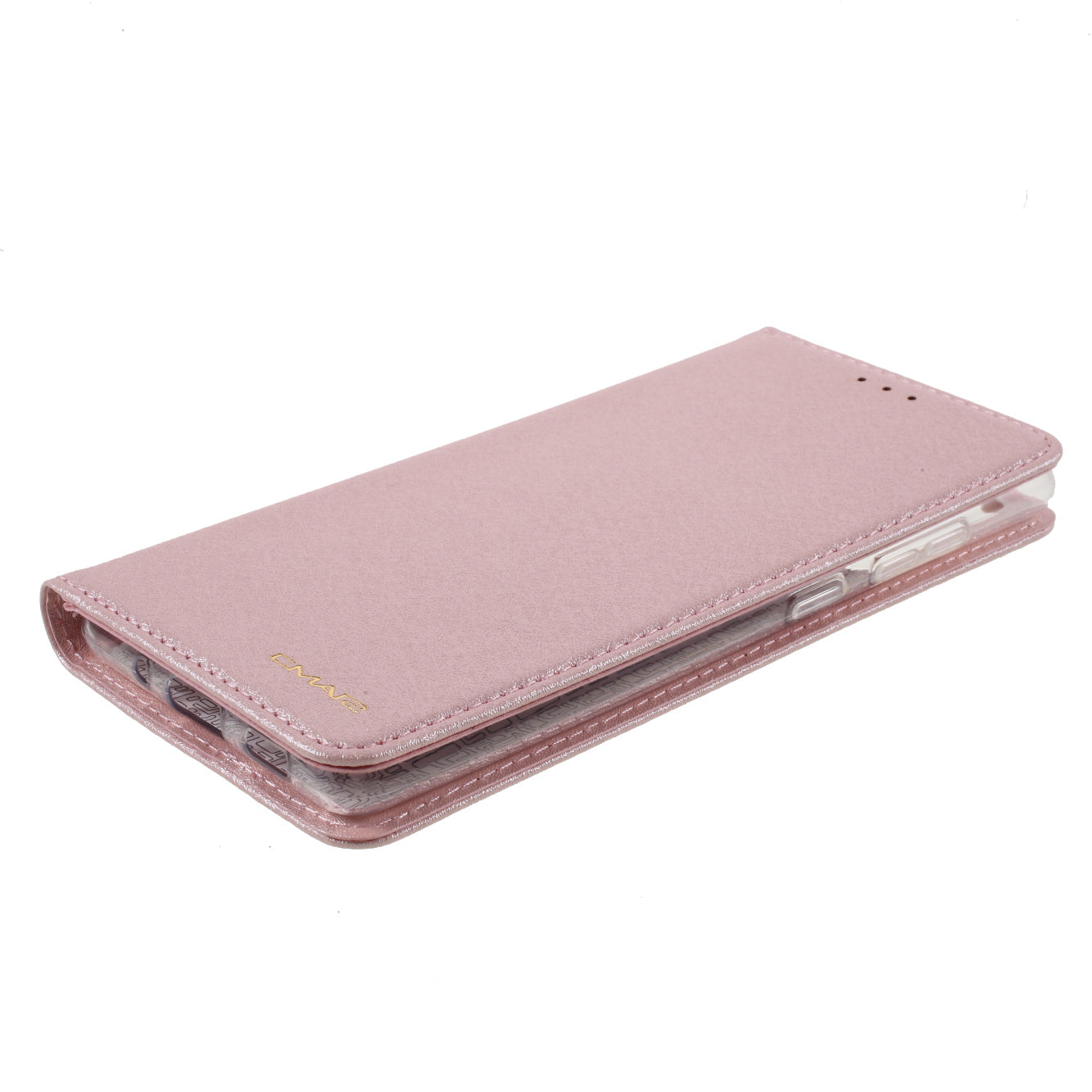 CMAI2 for Samsung Galaxy S20 FE 4G/5G/S20 Lite/S20 FE 2022 Auto-absorbed Folio PU Leather Cover with Card Slots - Rose Gold