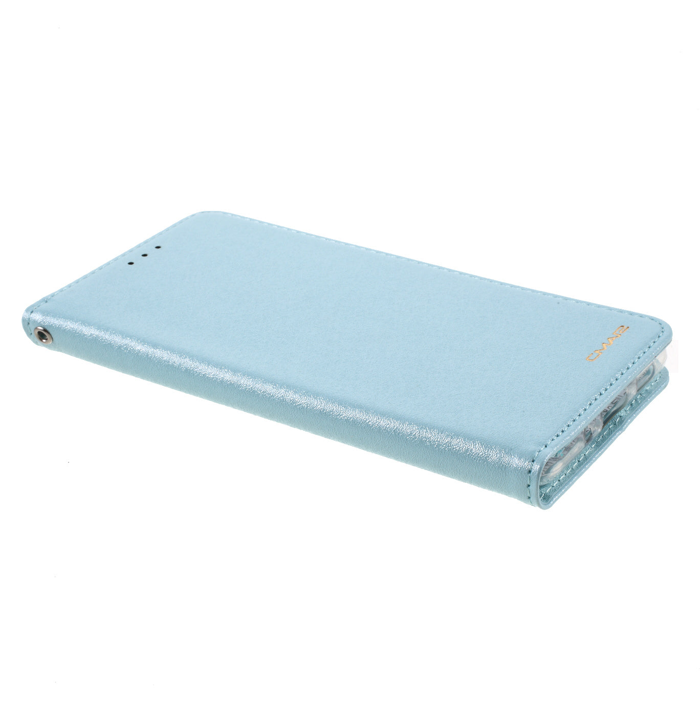 CMAI2 for Samsung Galaxy S20 FE 4G/5G/S20 Lite/S20 FE 2022 Auto-absorbed Folio PU Leather Cover with Card Slots - Baby Blue