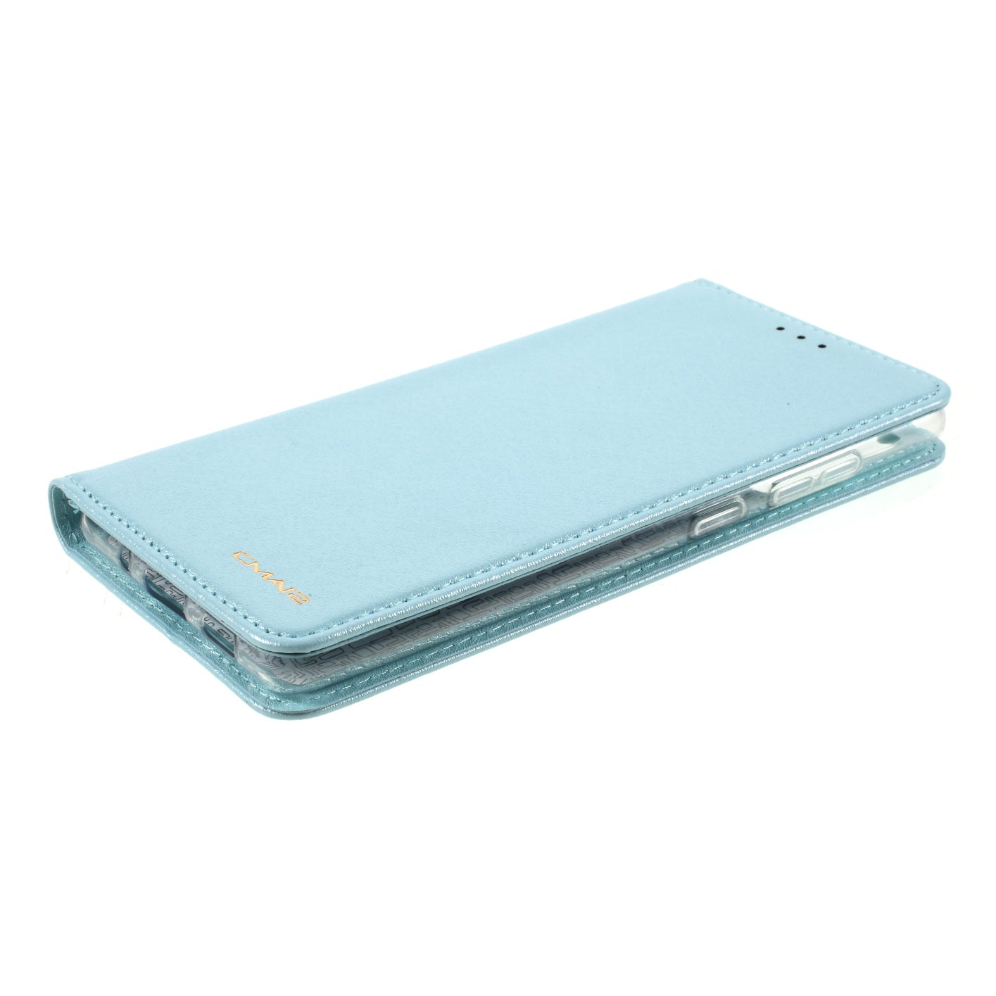 CMAI2 for Samsung Galaxy S20 FE 4G/5G/S20 Lite/S20 FE 2022 Auto-absorbed Folio PU Leather Cover with Card Slots - Baby Blue