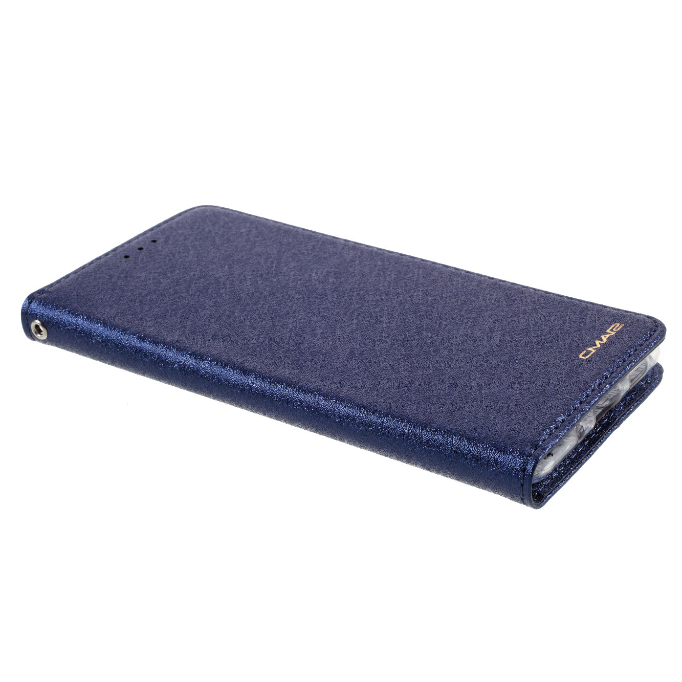 CMAI2 for Samsung Galaxy S20 FE 4G/5G/S20 Lite/S20 FE 2022 Auto-absorbed Folio PU Leather Cover with Card Slots - Dark Blue