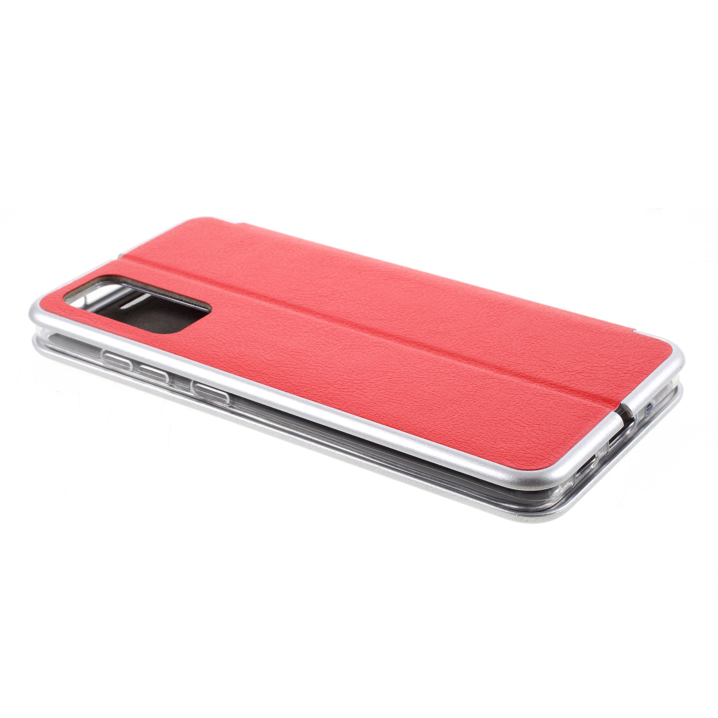 CMAI2 for Samsung Galaxy S20 FE 4G/5G/S20 Lite/S20 FE 2022 TPU + PU Leather Phone Cover Case - Red