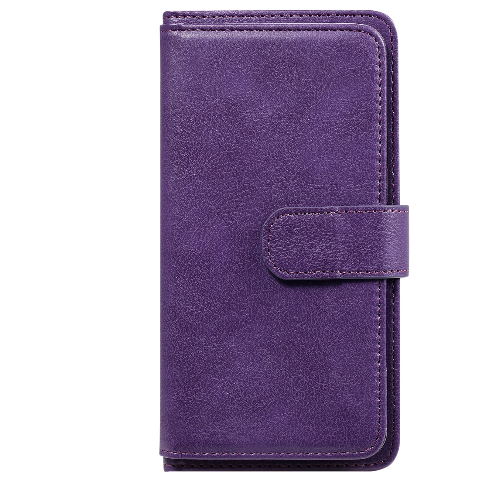 For Samsung Galaxy S20 FE 4G/S20 Fan Edition 4G/S20 FE 5G/S20 Fan Edition 5G/S20 Lite/S20 FE 2022 KT Multi-functional Series-1 New Arrival Leather Cover Shell with KT Multi-functional Series-1 10 Card Slots - Purple