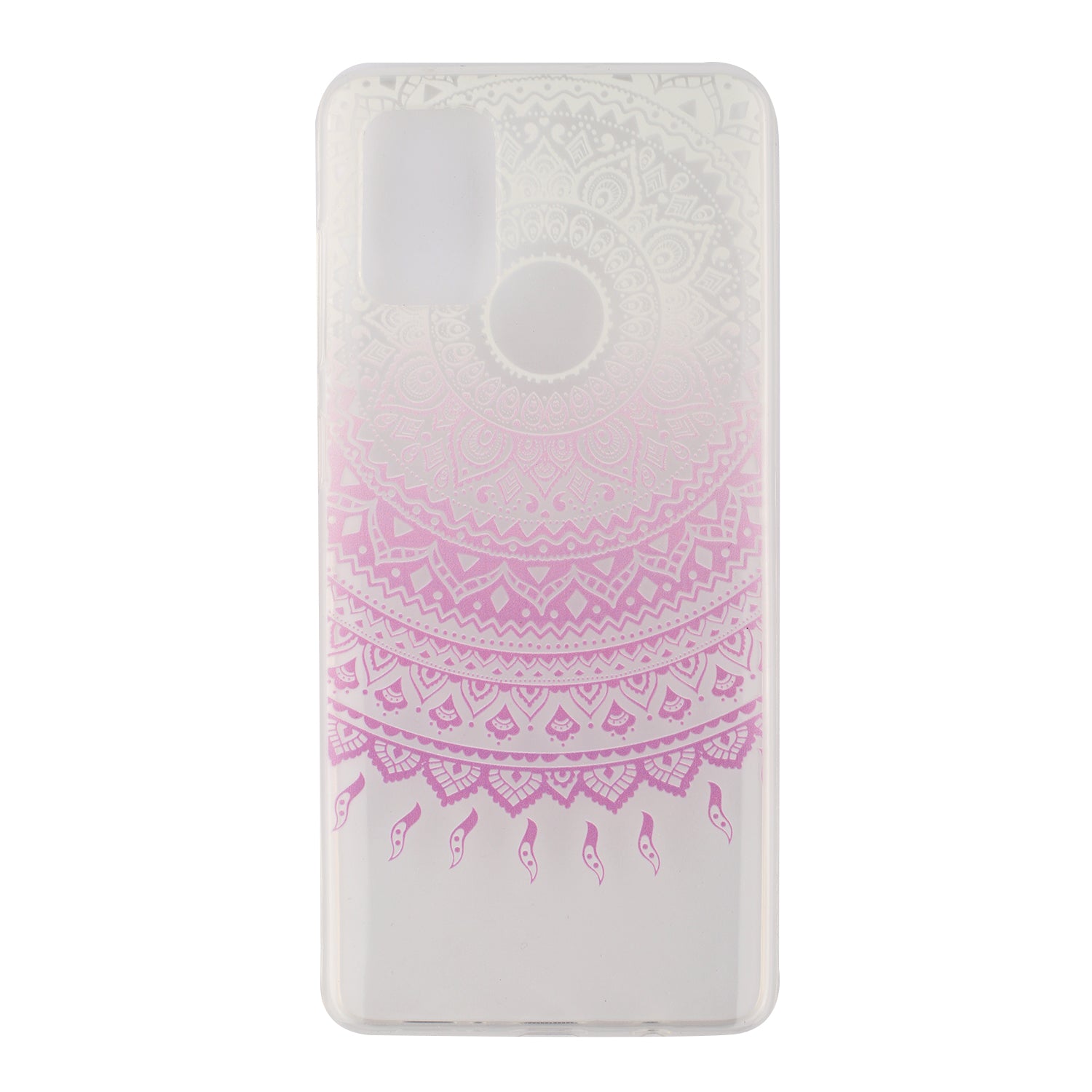 High Transmittance Shell Pattern Printing TPU Phone Case for Samsung Galaxy S20 FE/S20 FE 5G/S20 Lite - Mandala