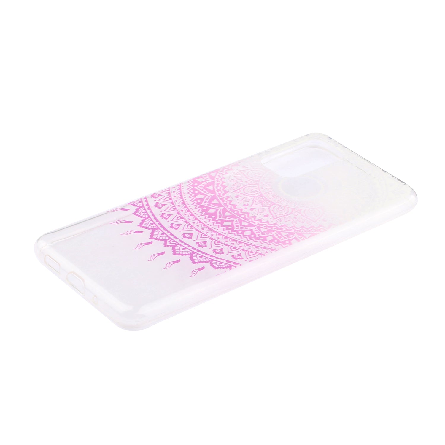 High Transmittance Shell Pattern Printing TPU Phone Case for Samsung Galaxy S20 FE/S20 FE 5G/S20 Lite - Mandala