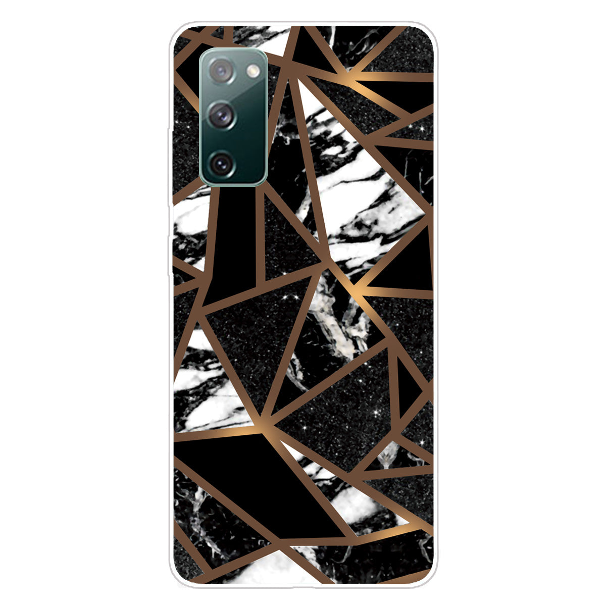 For Samsung Galaxy S20 FE 4G/5G/S20 Lite/S20 FE 2022 Shockproof TPU Case Marble Pattern Printed Phone Protector - Style L