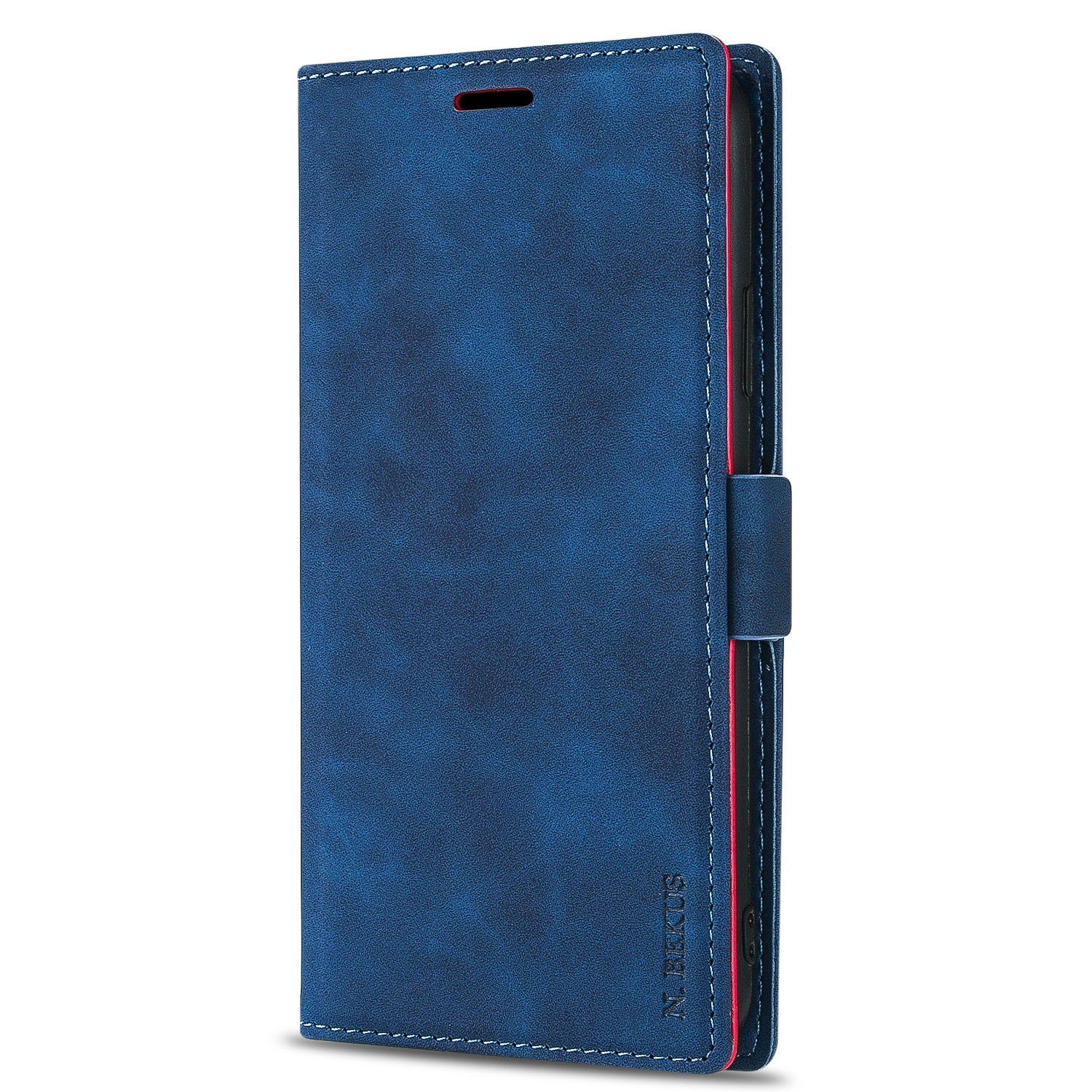 N.BEKUS PU Leather Wallet Phone Stand Case for Samsung Galaxy S20 FE/S20 Fan Edition/S20 FE 5G/S20 Fan Edition 5G - Blue