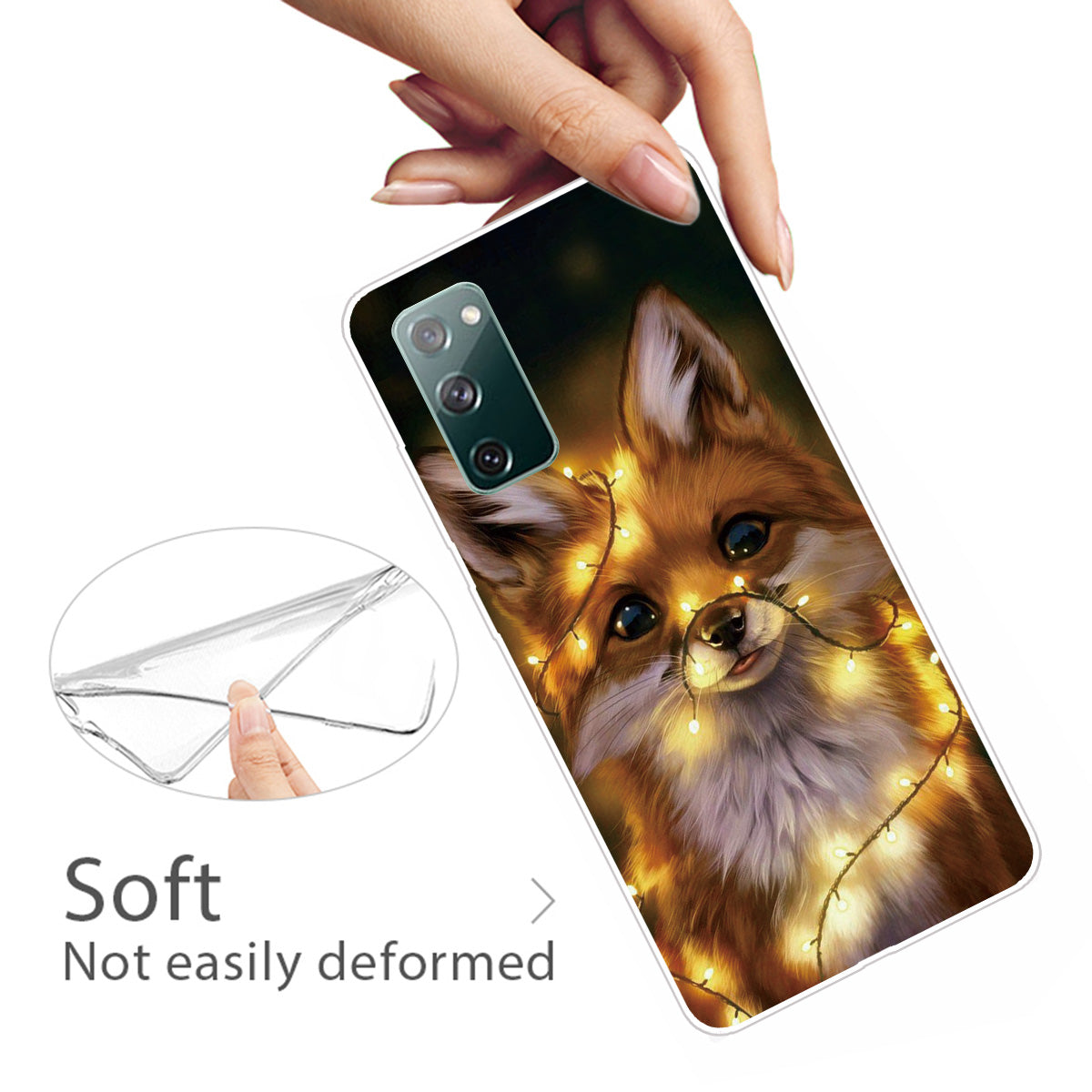 Pattern Printing Flexible TPU Phone Case for Samsung Galaxy S20 FE 4G/FE 5G/S20 Lite/S20 FE 2022 - Dog